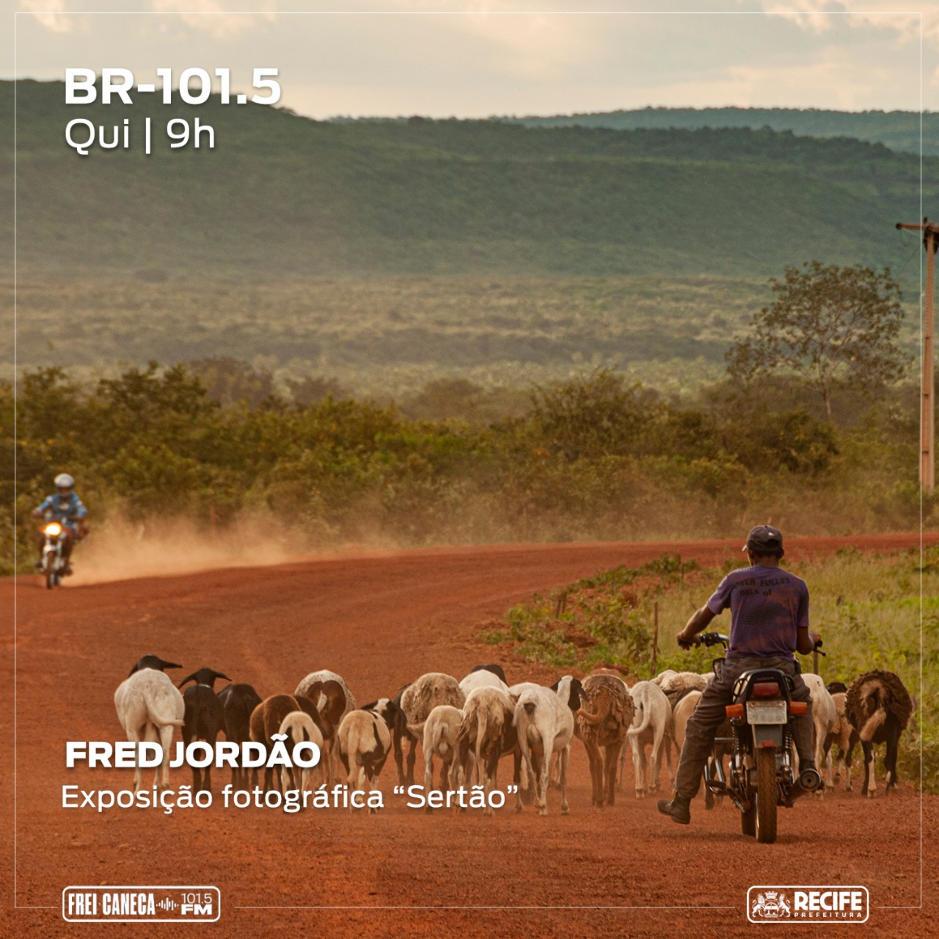 BR 101.5 - Fred Jordão fala sobre a exposição fotográfica "Sertão" episode artwork