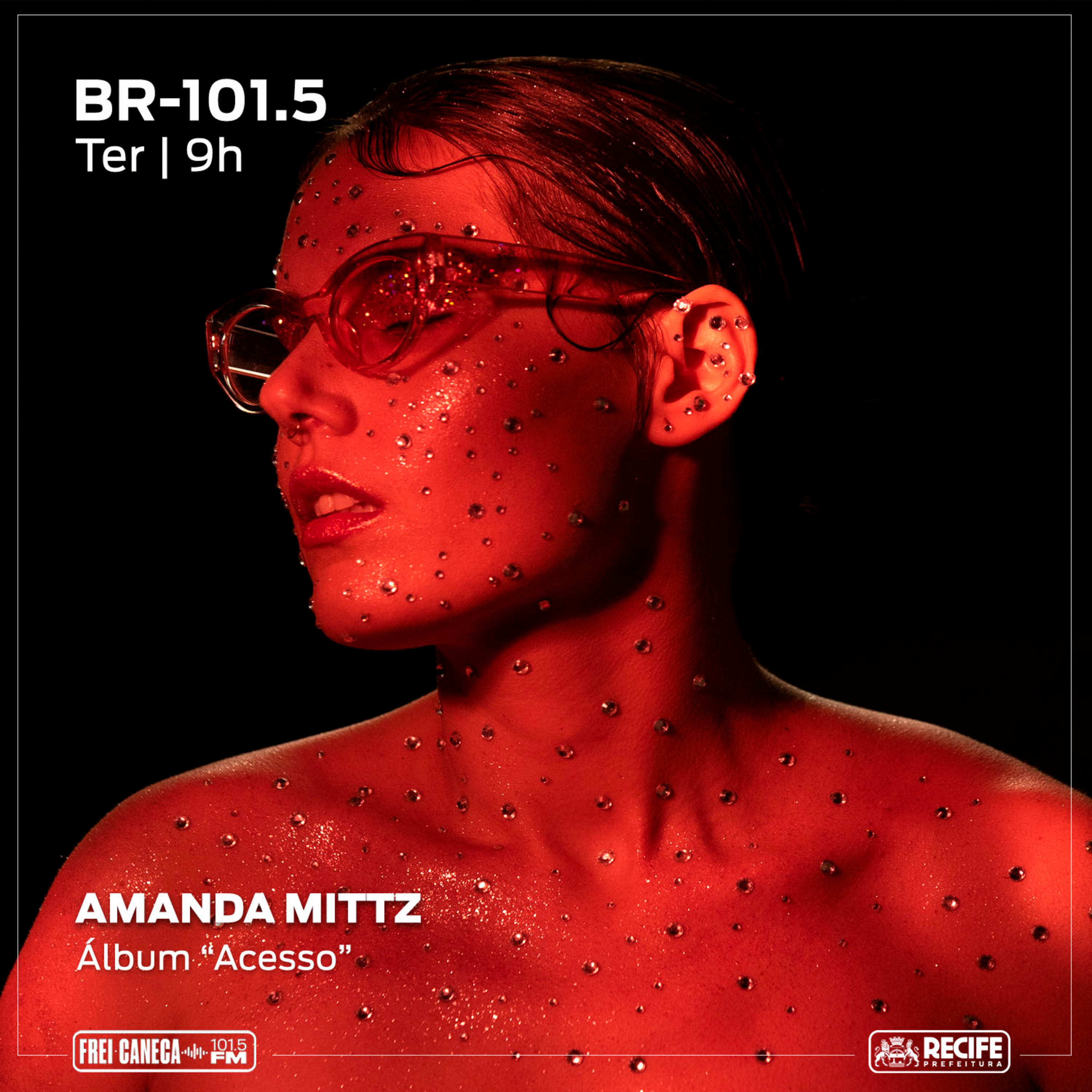 BR 101.5 - Amanda Mittz fala sobre o álbum "Acesso" episode artwork