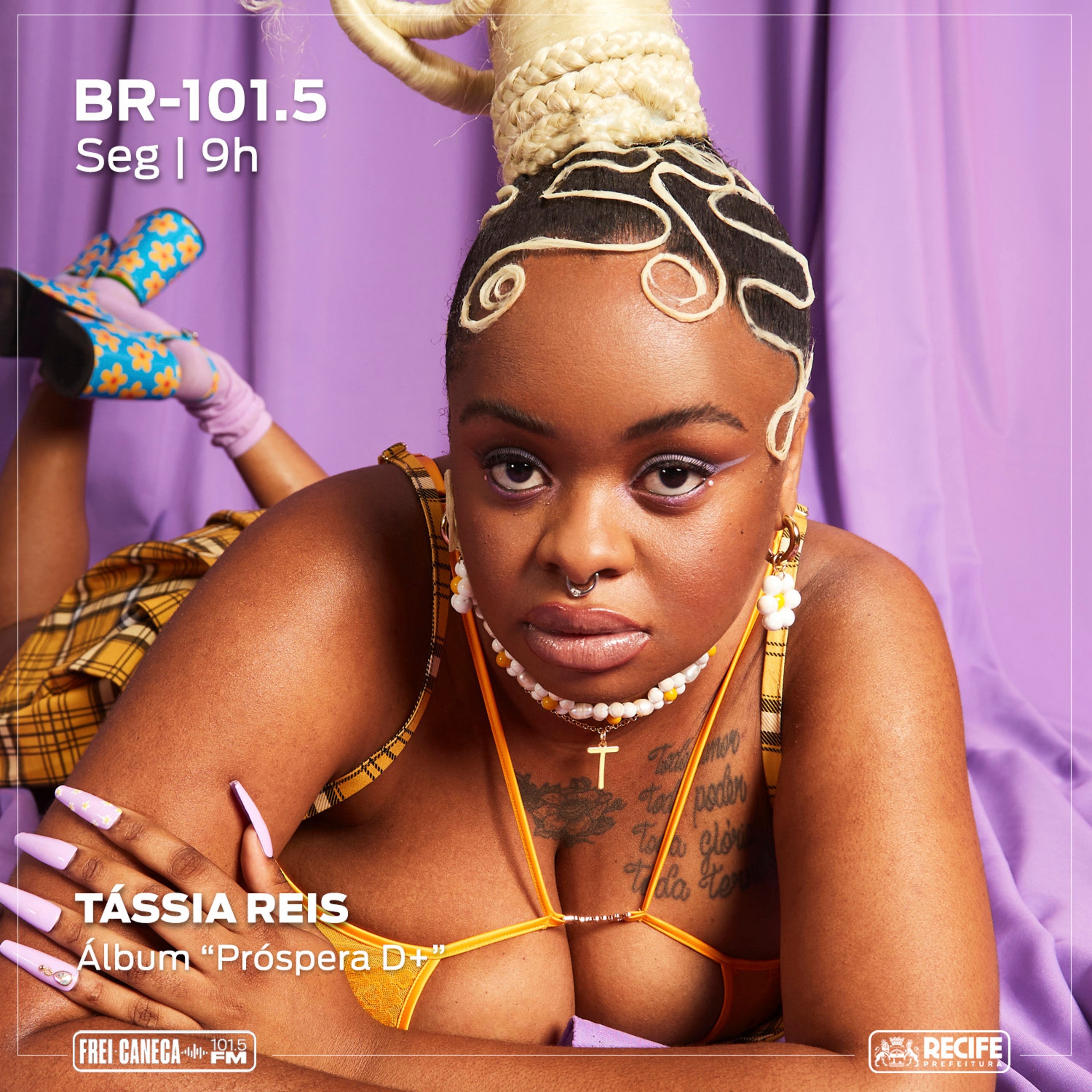 BR 101.5 - Tássia Reis fala sobre o álbum "Próspera D+" episode artwork