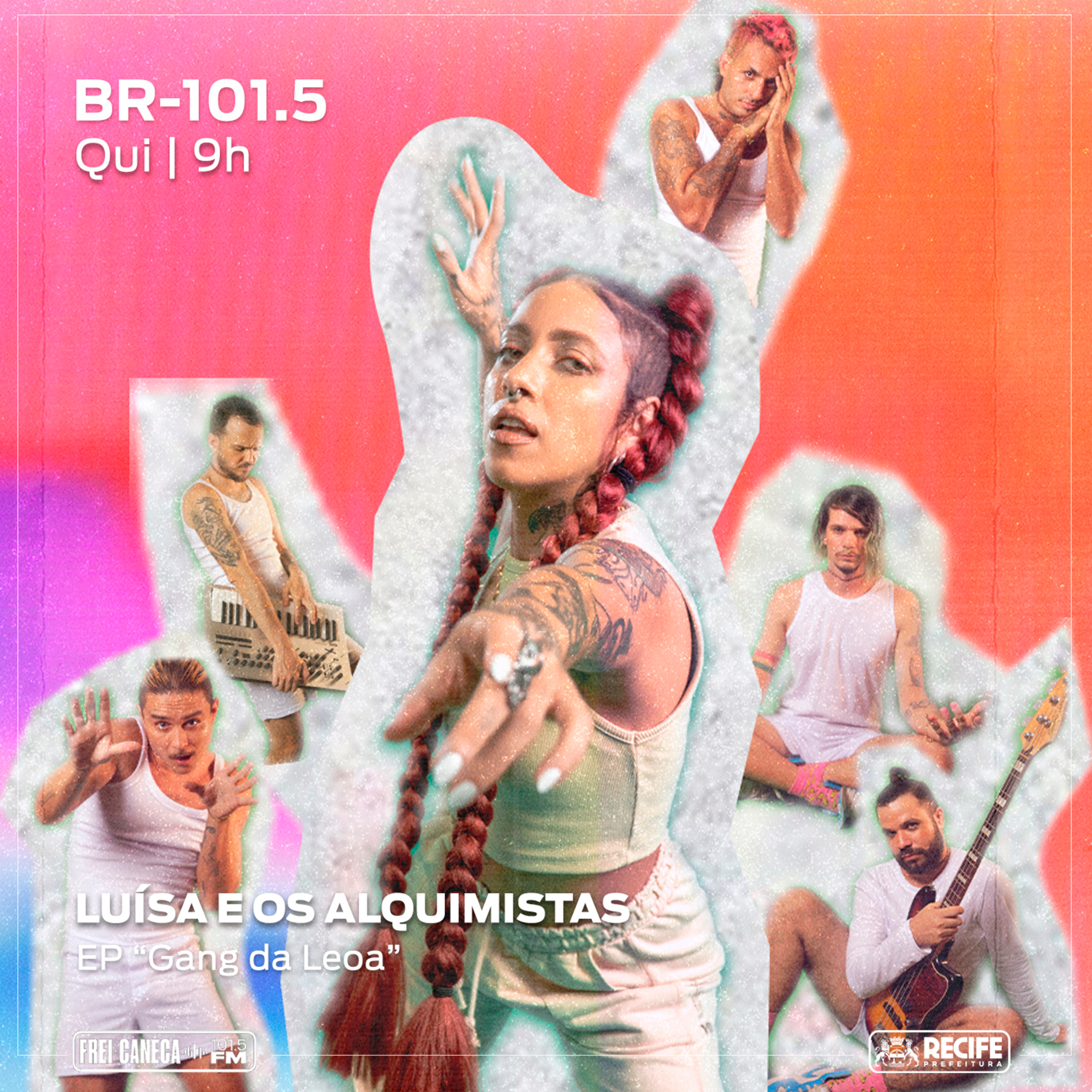 BR 101.5 - Luísa Nascim e Carlos Tupy falam sobre o EP "Gang da Leoa" episode artwork