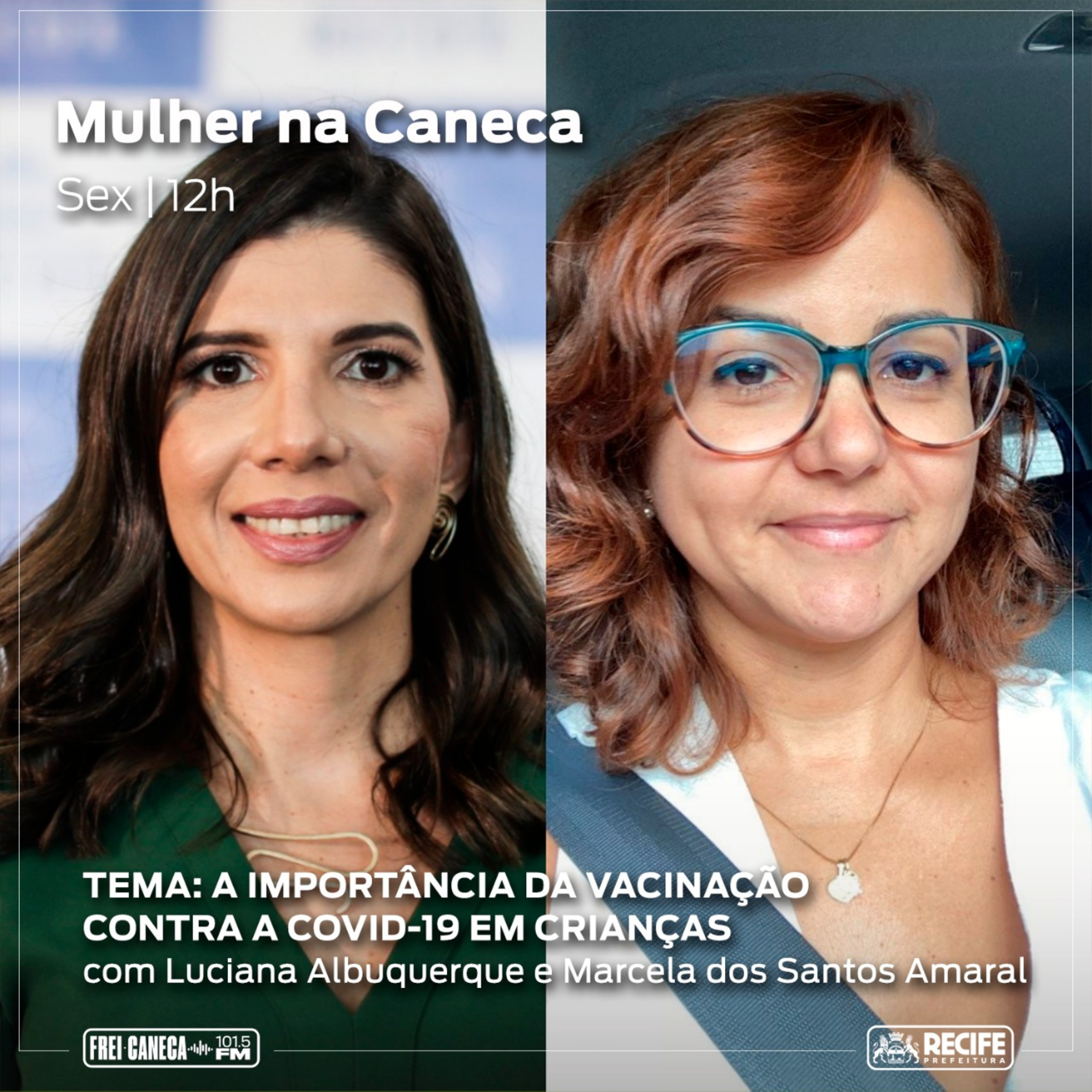 Mulher na Caneca #46 - Importância da Vacinação contra a Covid-19 em Crianças episode artwork