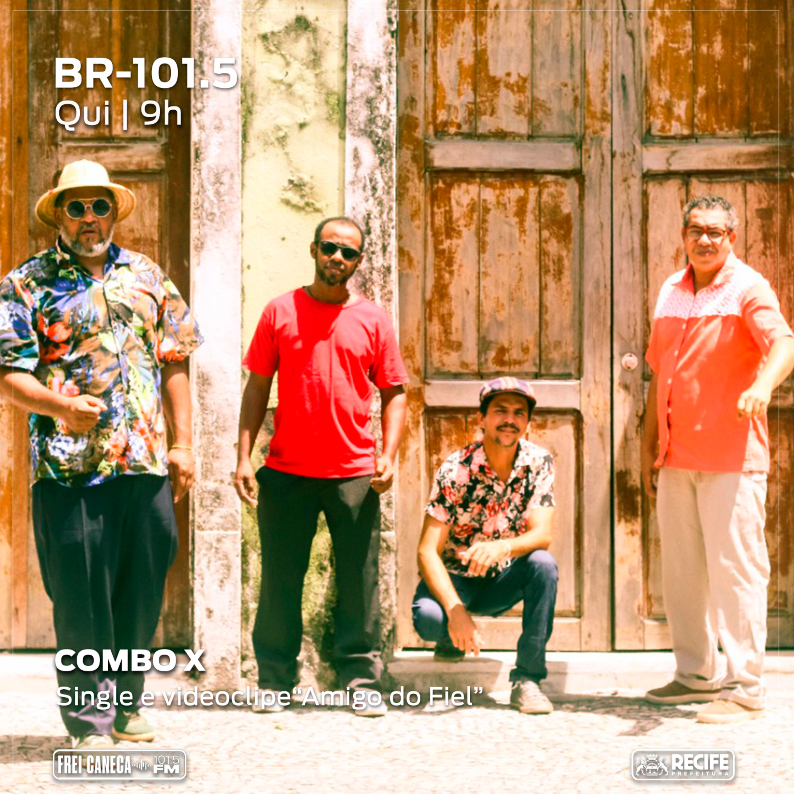 BR 101.5 - Combo X fala sobre o single e videoclipe "Amigo do Fiel" episode artwork