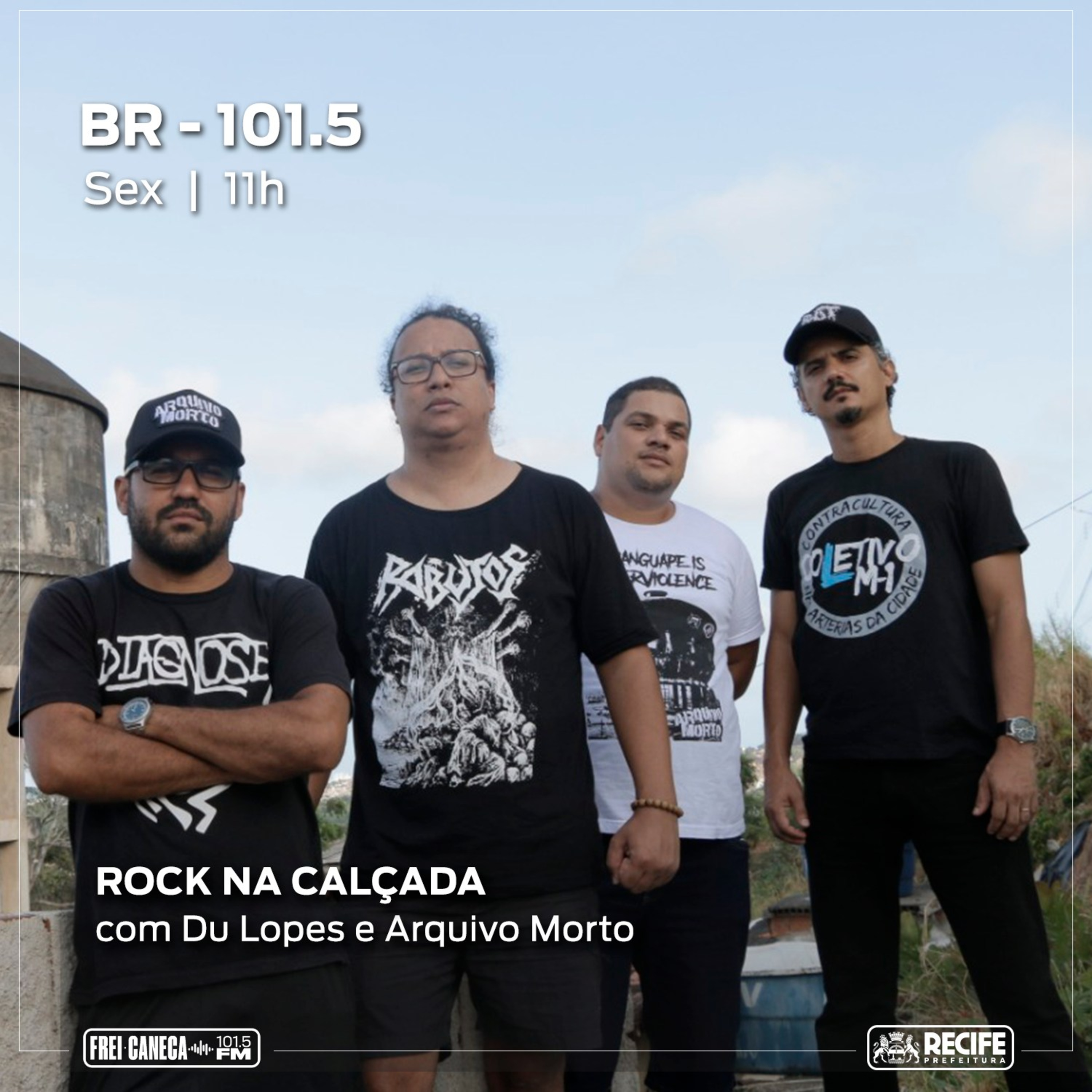 BR-101.5 - Rock na Calçada, com Du Lopes e Arquivo Morto  episode artwork