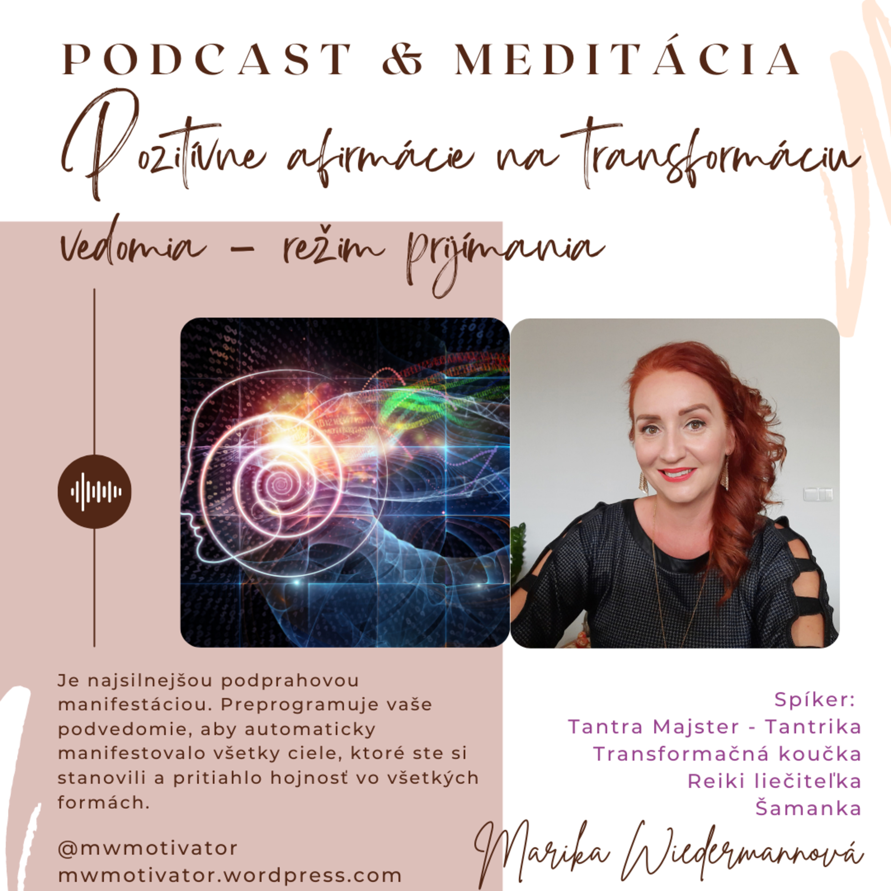 Marika Wiedermannová - Meditations, rituals, affirmations and teachings