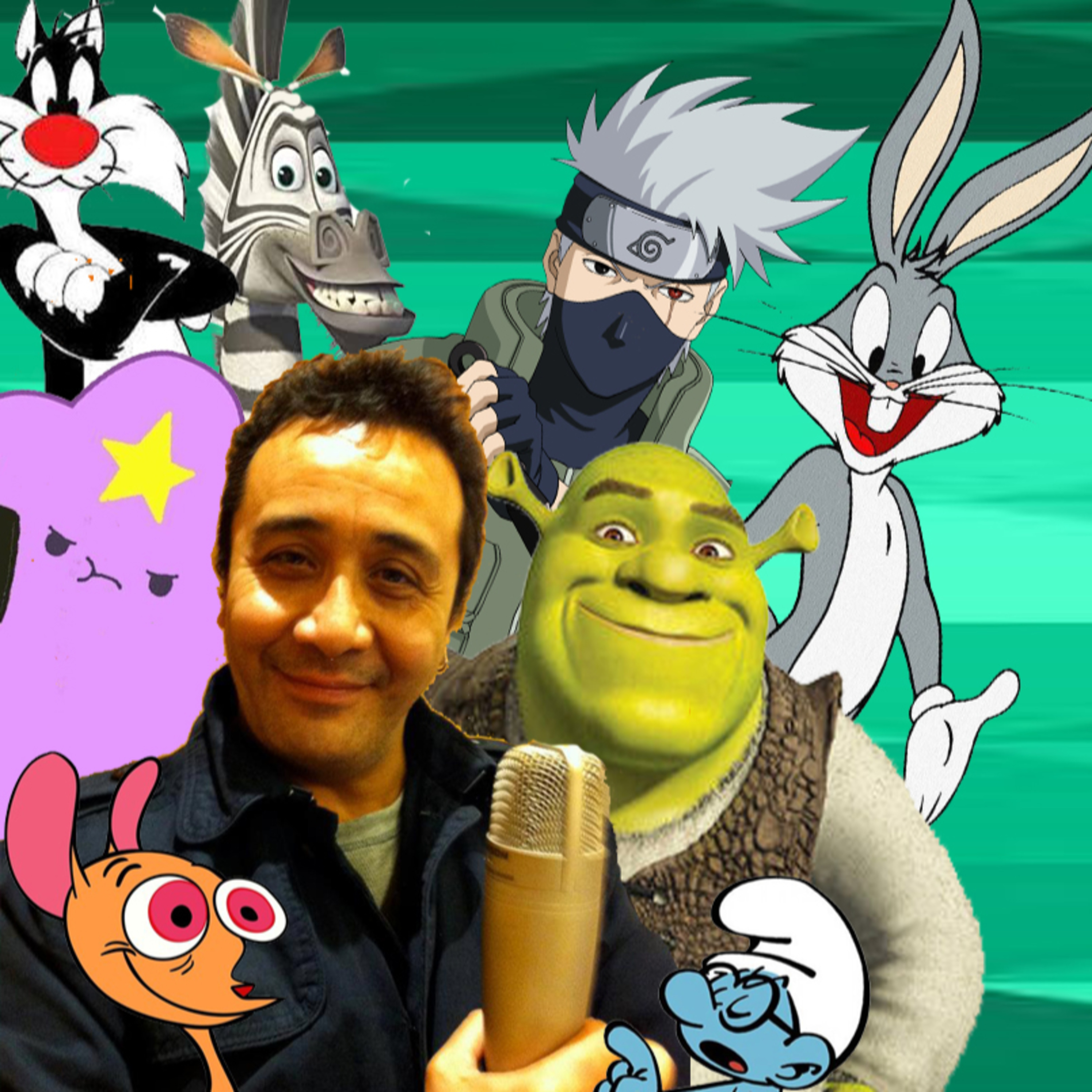 ENTREVISTA CON ALFONSO OBREGÓN/SHREK, BUGS BUNNY, KAKASHI, MARTY DE MADAGASCAR Y MUCHOS MAS… episode artwork