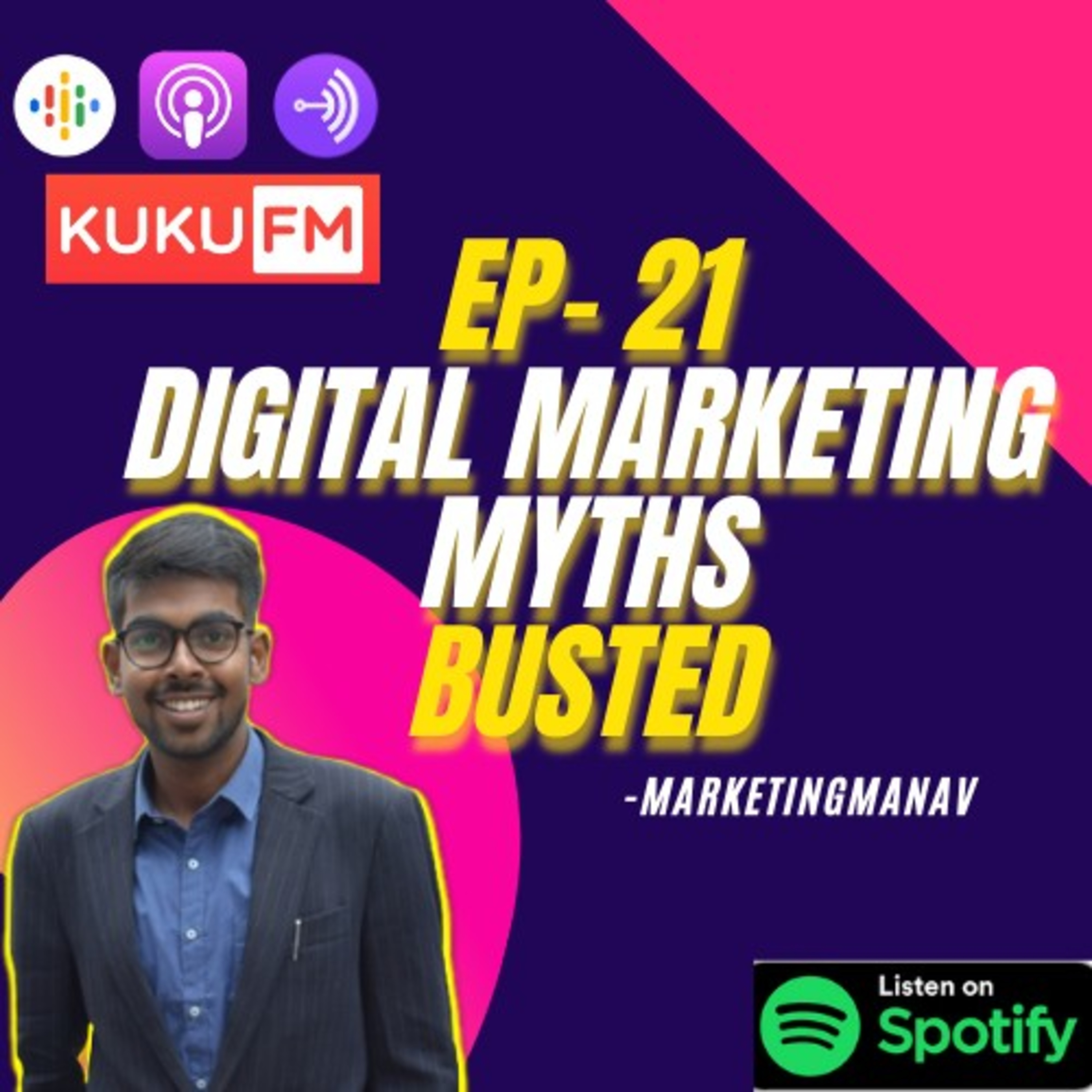 Marketing Manav Podcast | Digital Marketing Podcast In Hindi