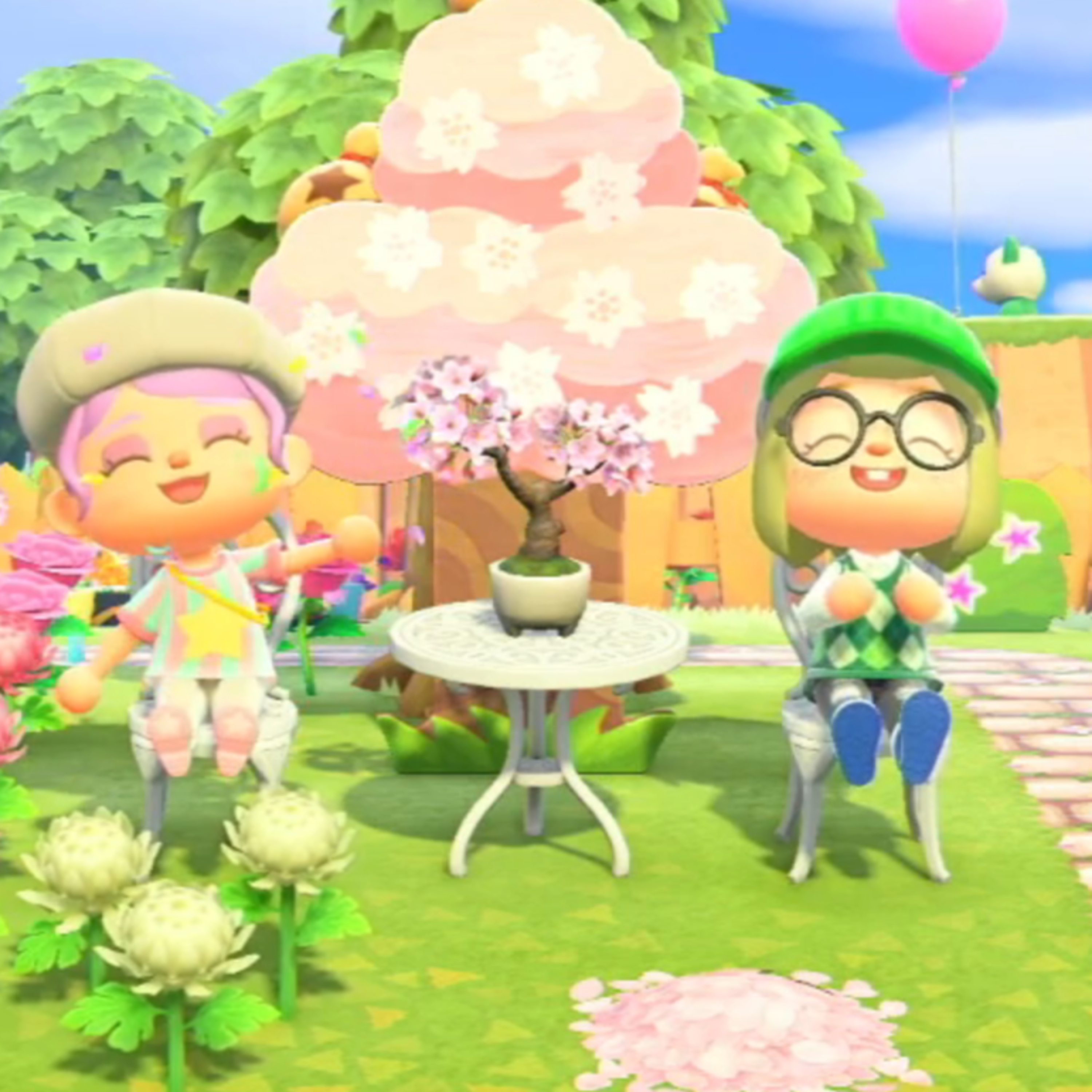 Happy Anniversary ACNH & Update 1.9??!!??: The Petal Cafe Episode 17 episode artwork
