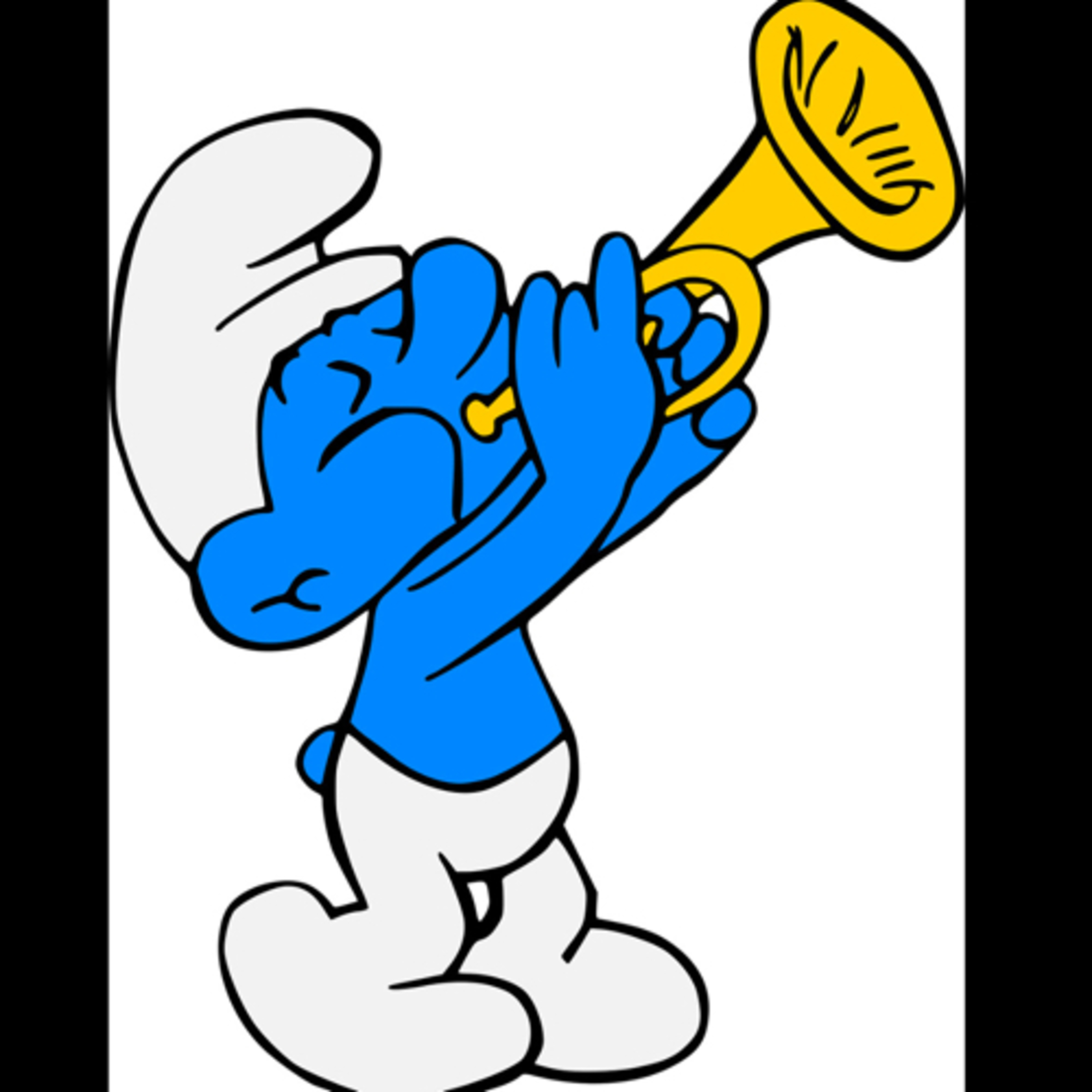 Leo e o pequeno Smurf
