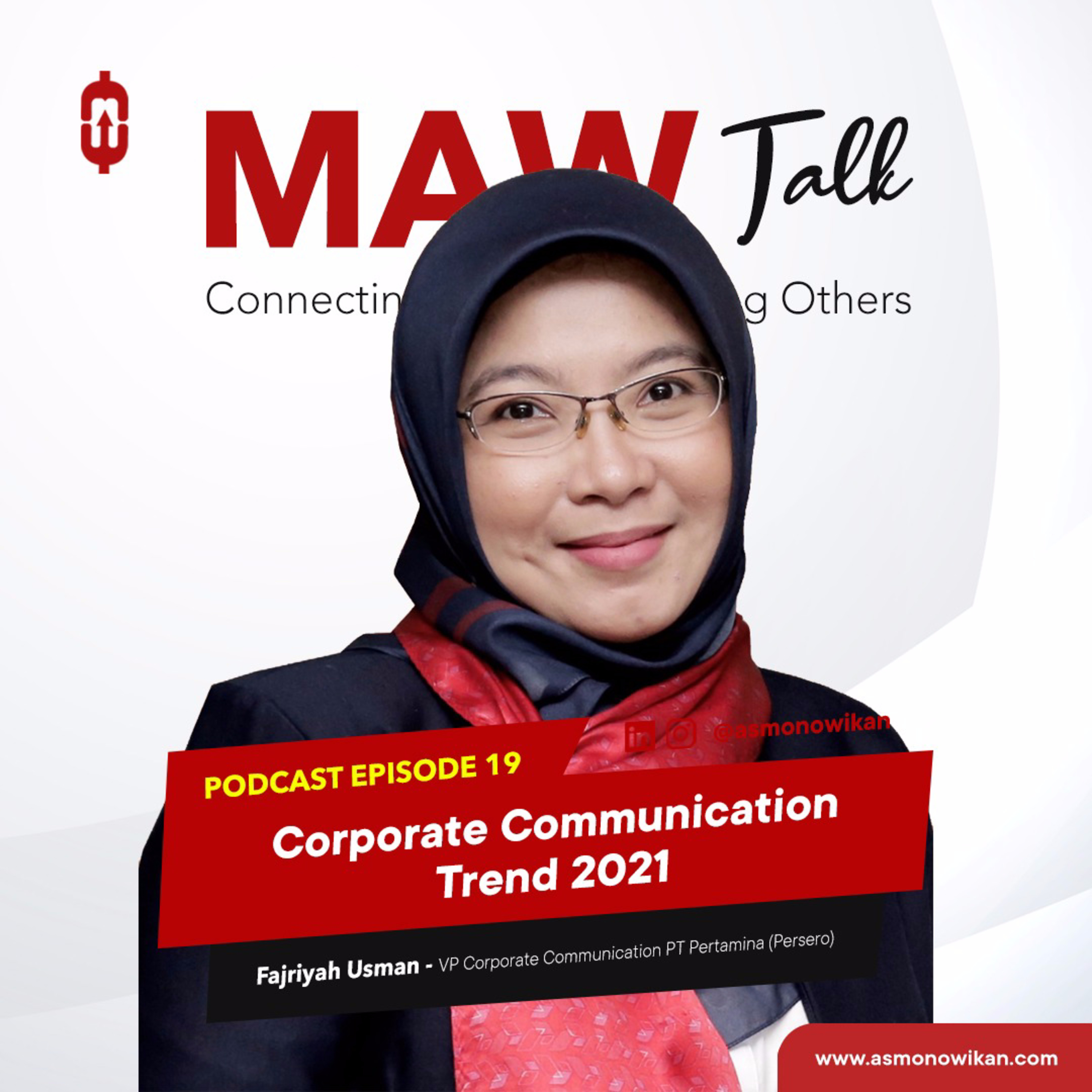 MAW Talk #19 Corporate Communication Trend 2021 episode artwork
