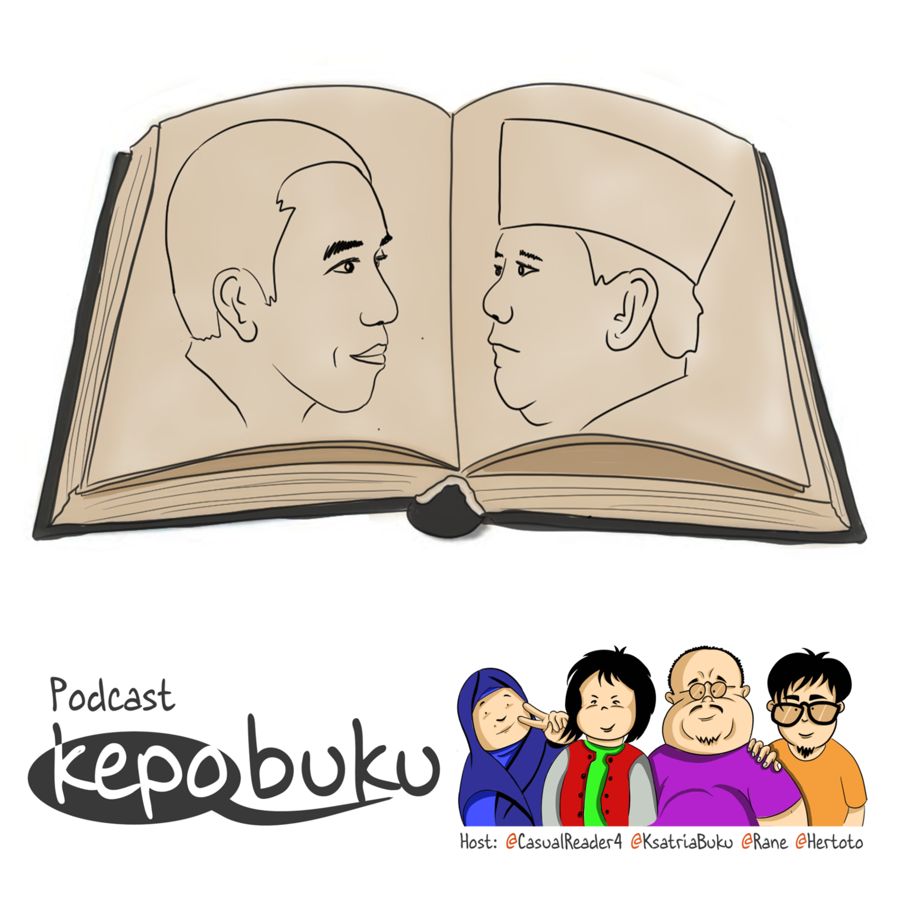 Kepo Buku #12: Rekomendasi Buku untuk Prabowo dan Jokowi (Re-run) episode artwork