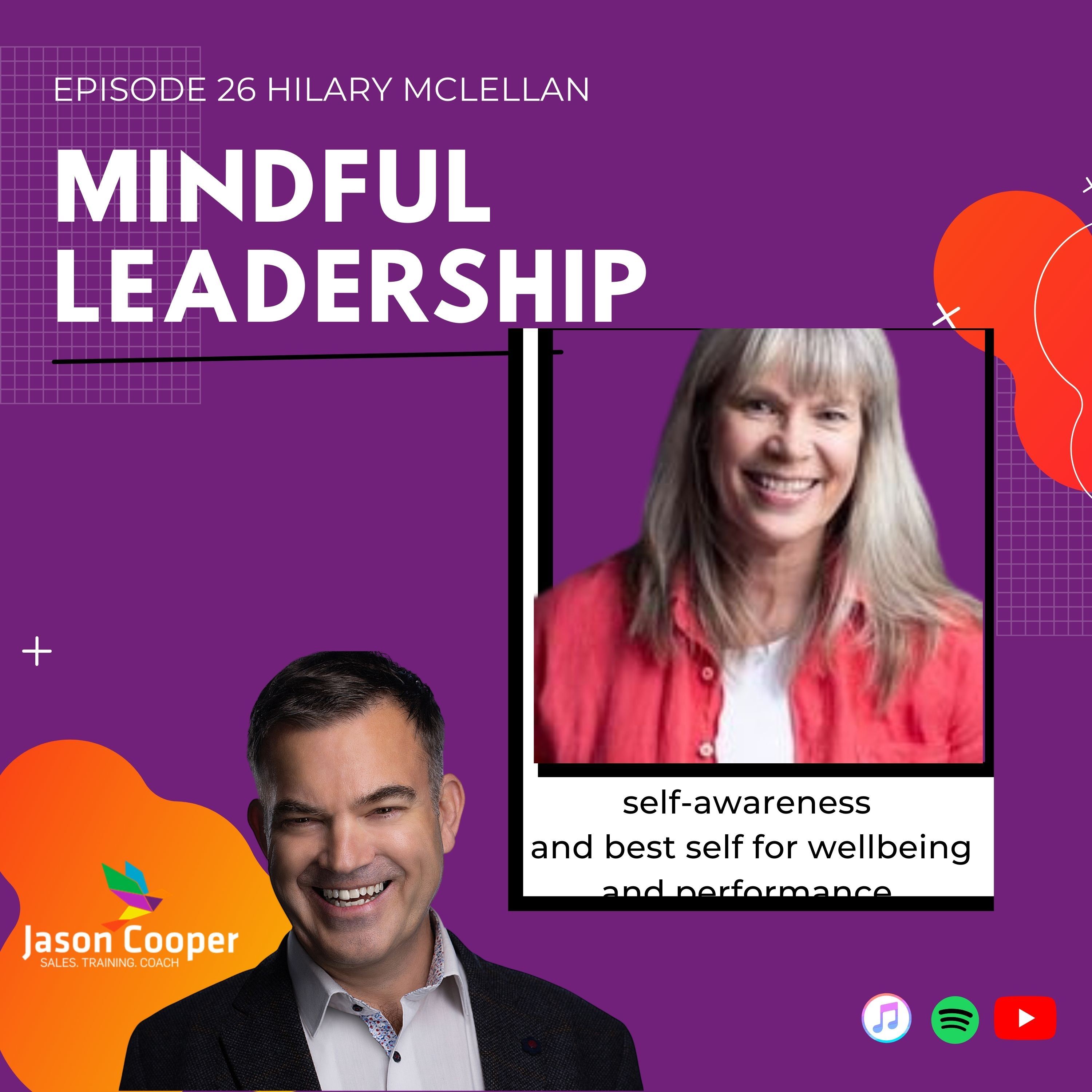 How our emotional intelligence connects us. MindFul Leadership Episode 26 with Hilary McLellan  episode artwork