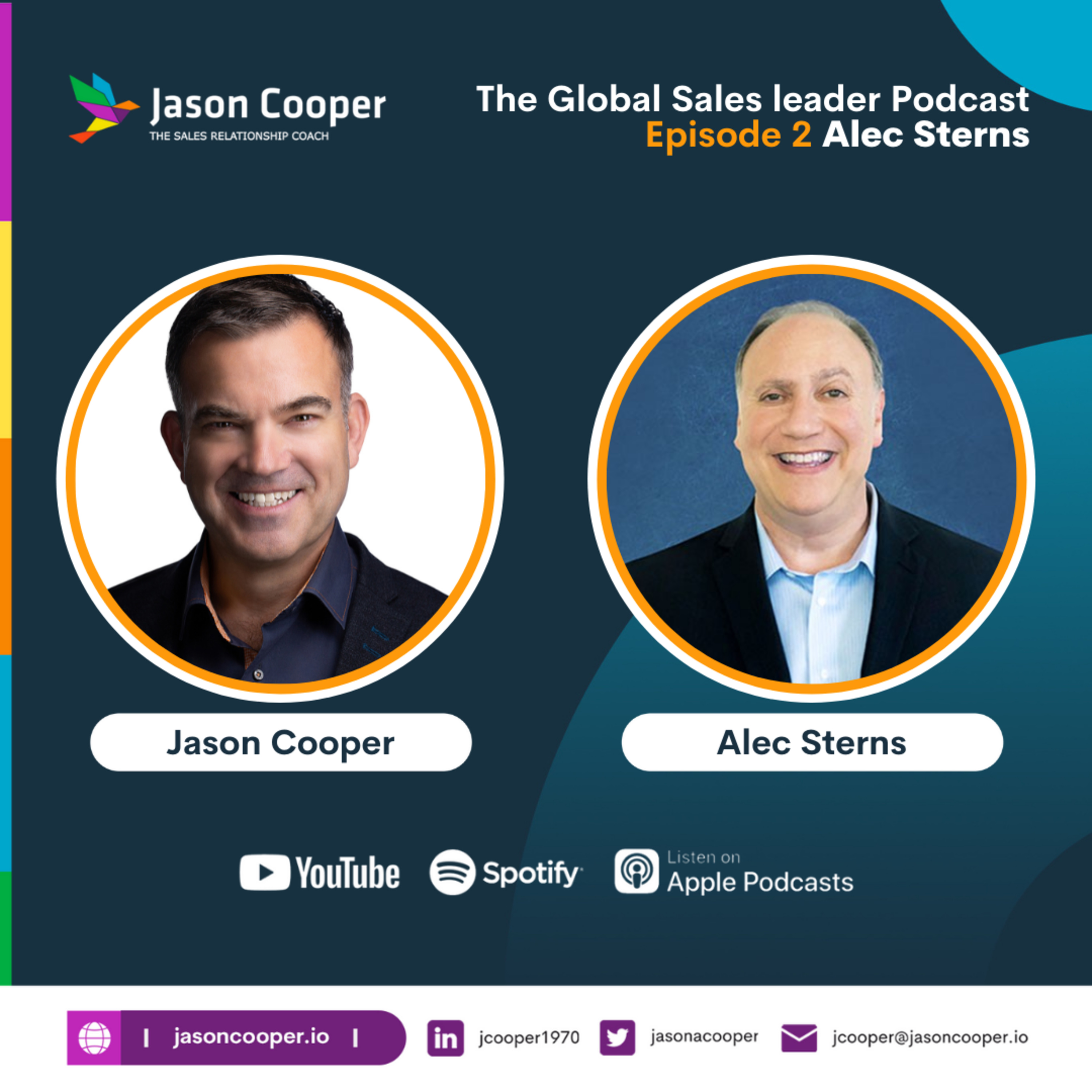  Strategic Success Expert From Zero To Hero The Global Sales Leader Podcast Episode 2 with Alex Stern - episode artwork