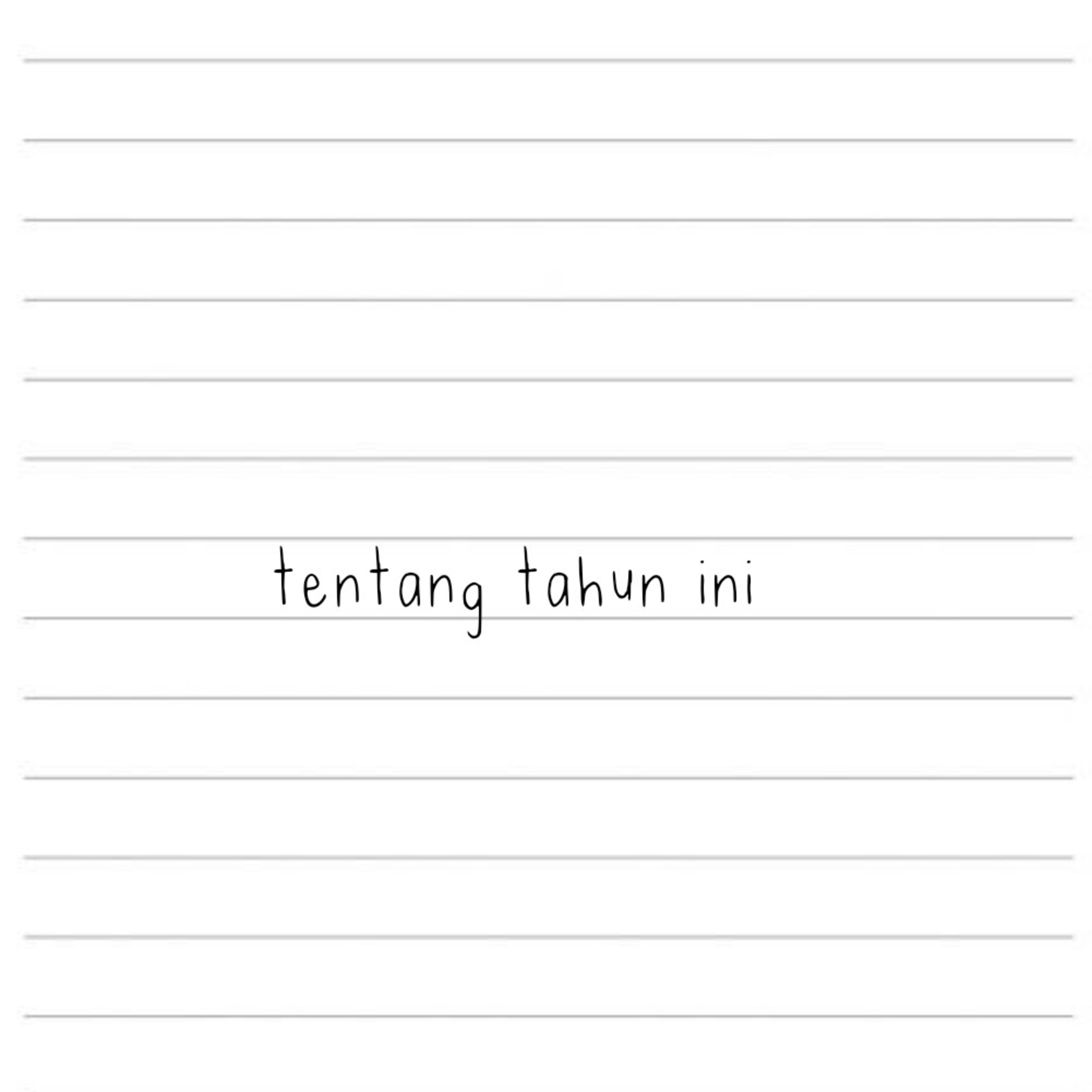 #30 tentang tahun ini.