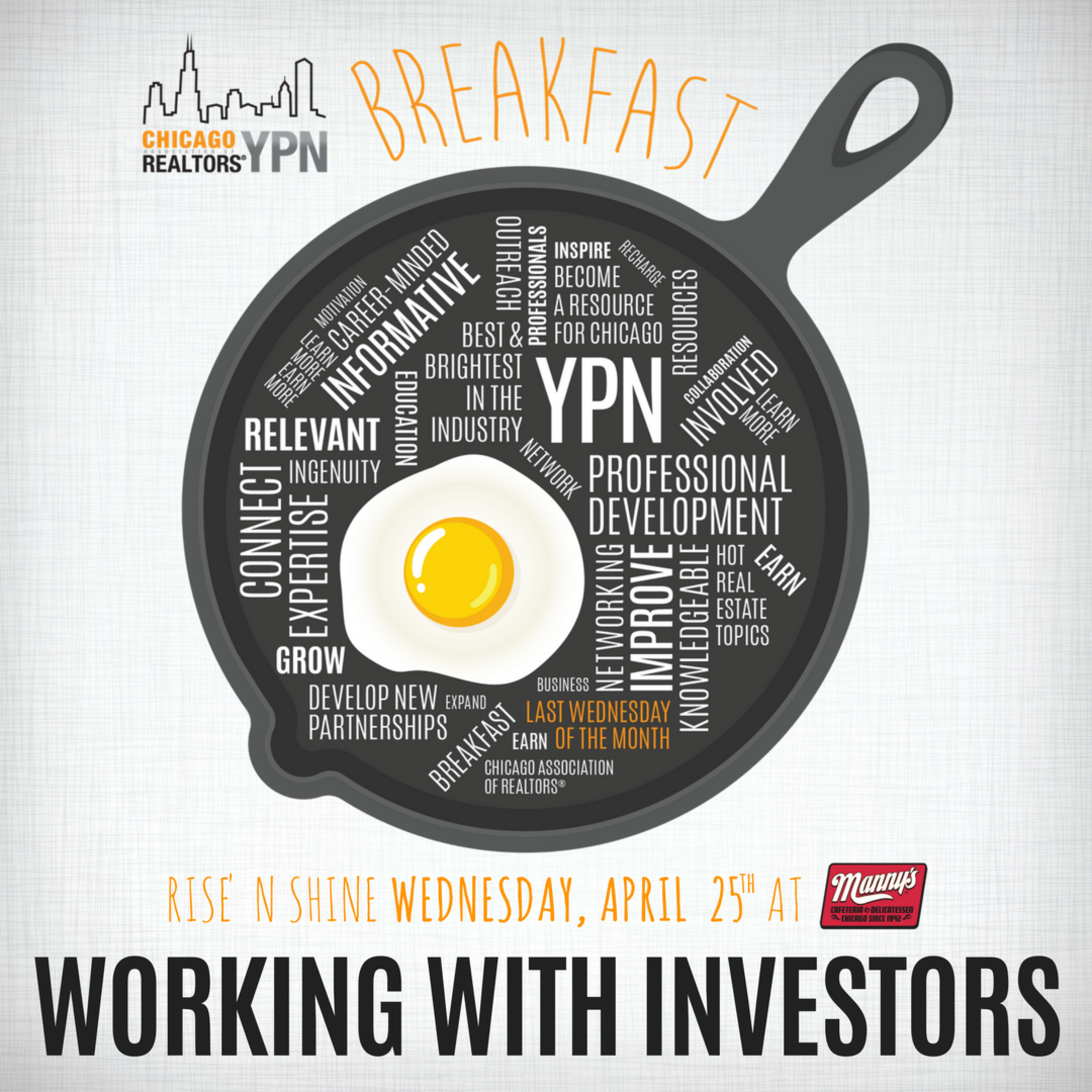 YPN April Breakfast - Working With Investors