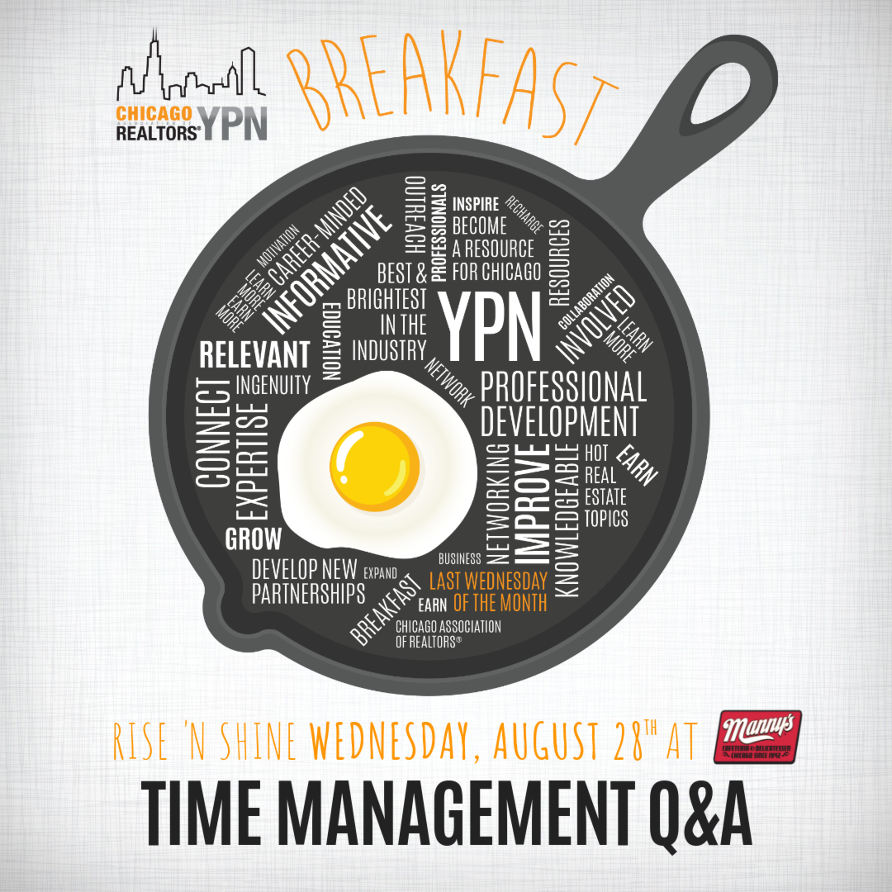 YPN August Breakfast - Time Management Q&A