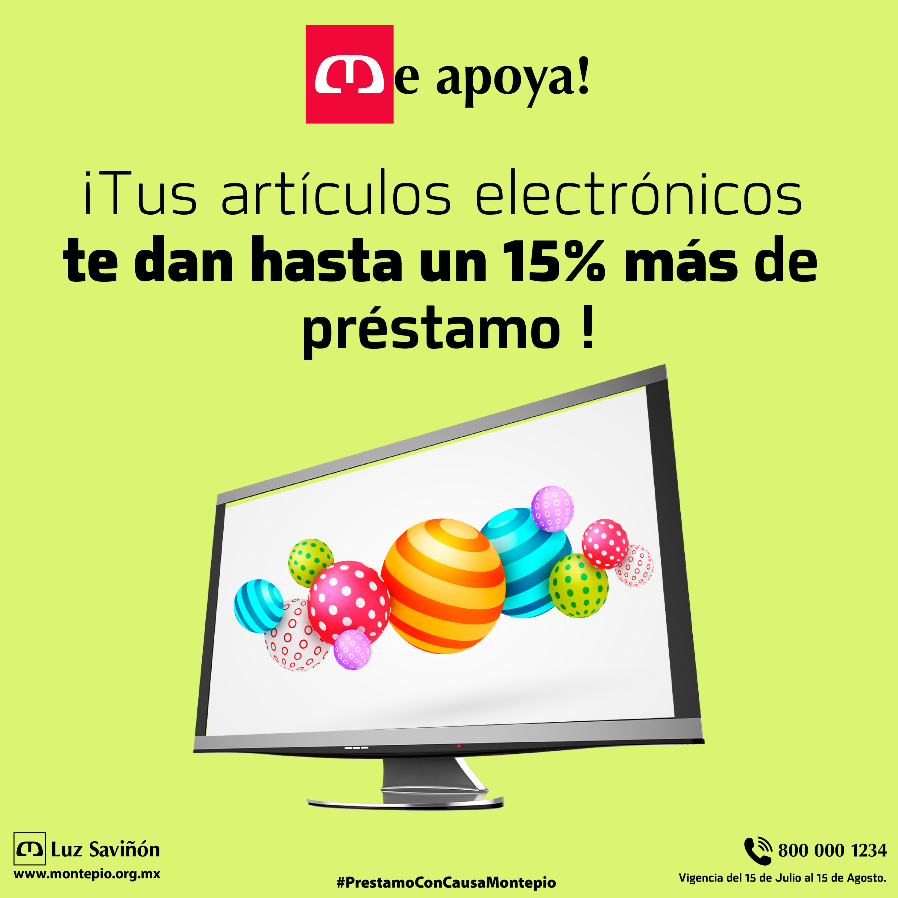 Préstamos en efectivo Montepío Luz Saviñón I.A.P.