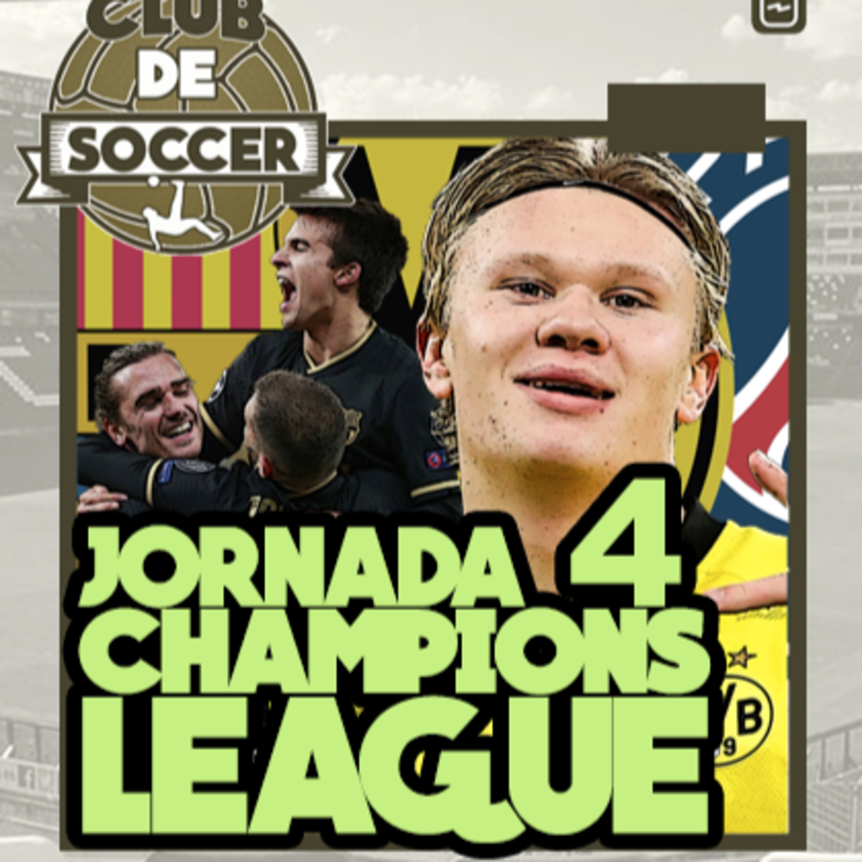 Análisis Jornada 4 de Champions League. Sin sorpresas, Haaland sigue marcando, Koeman reparte oportunidades, la Juve se salva en el descuento episode artwork