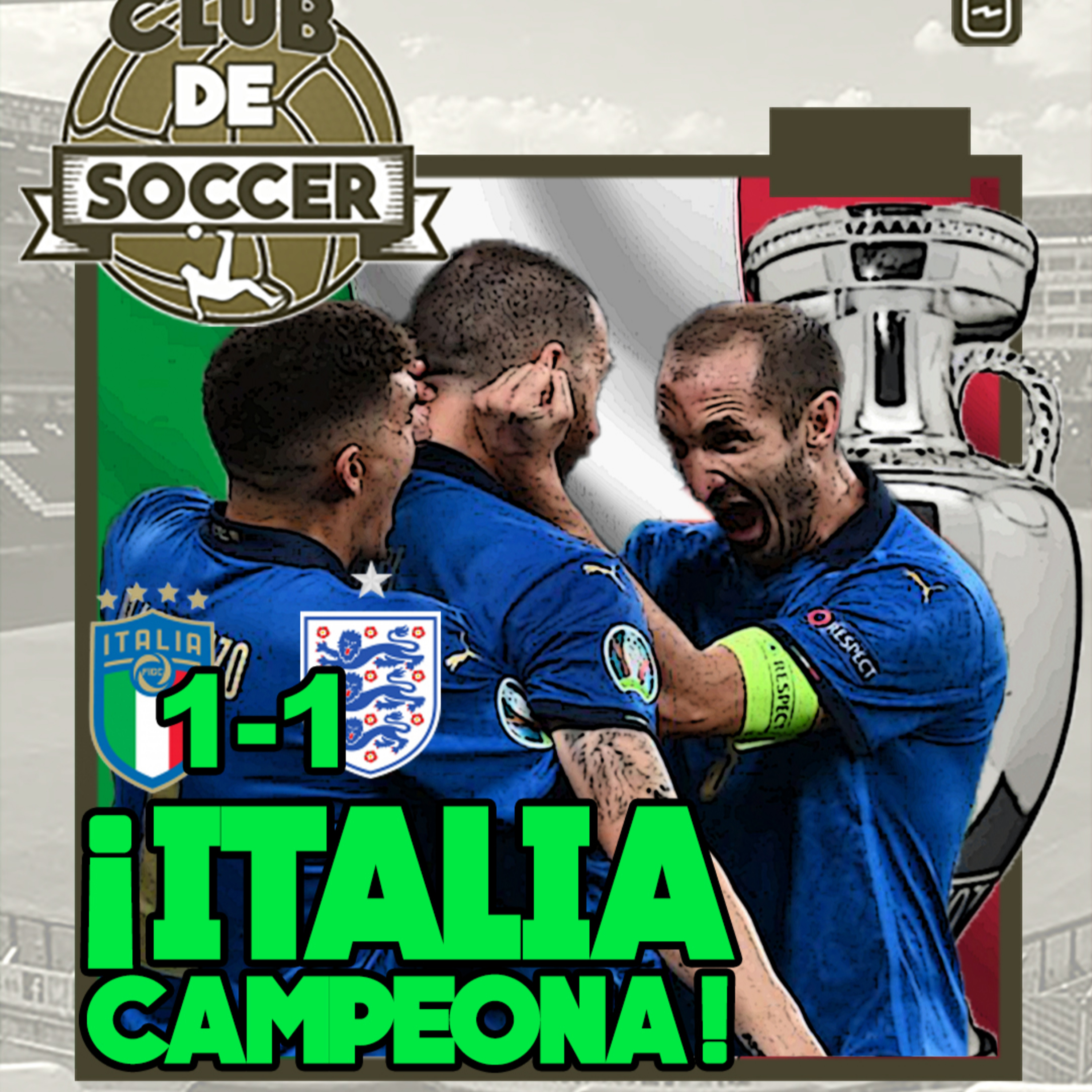 ¡Italia es campeona de Europa! Inglaterra se desmonta en los penaltis | Resaca del triunfo de Argentina episode artwork