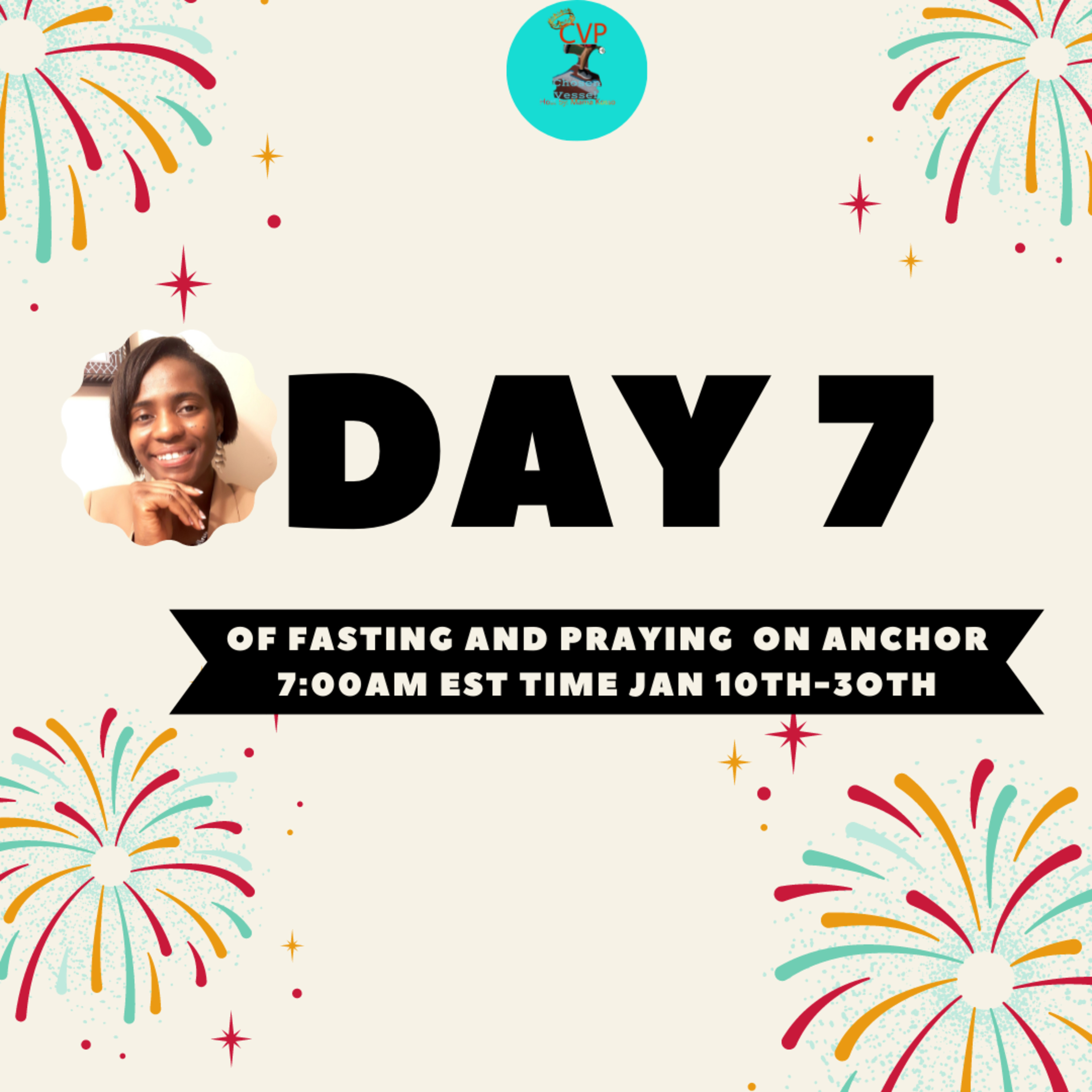Day 7 of the 21 days of fasting and praying!  episode artwork