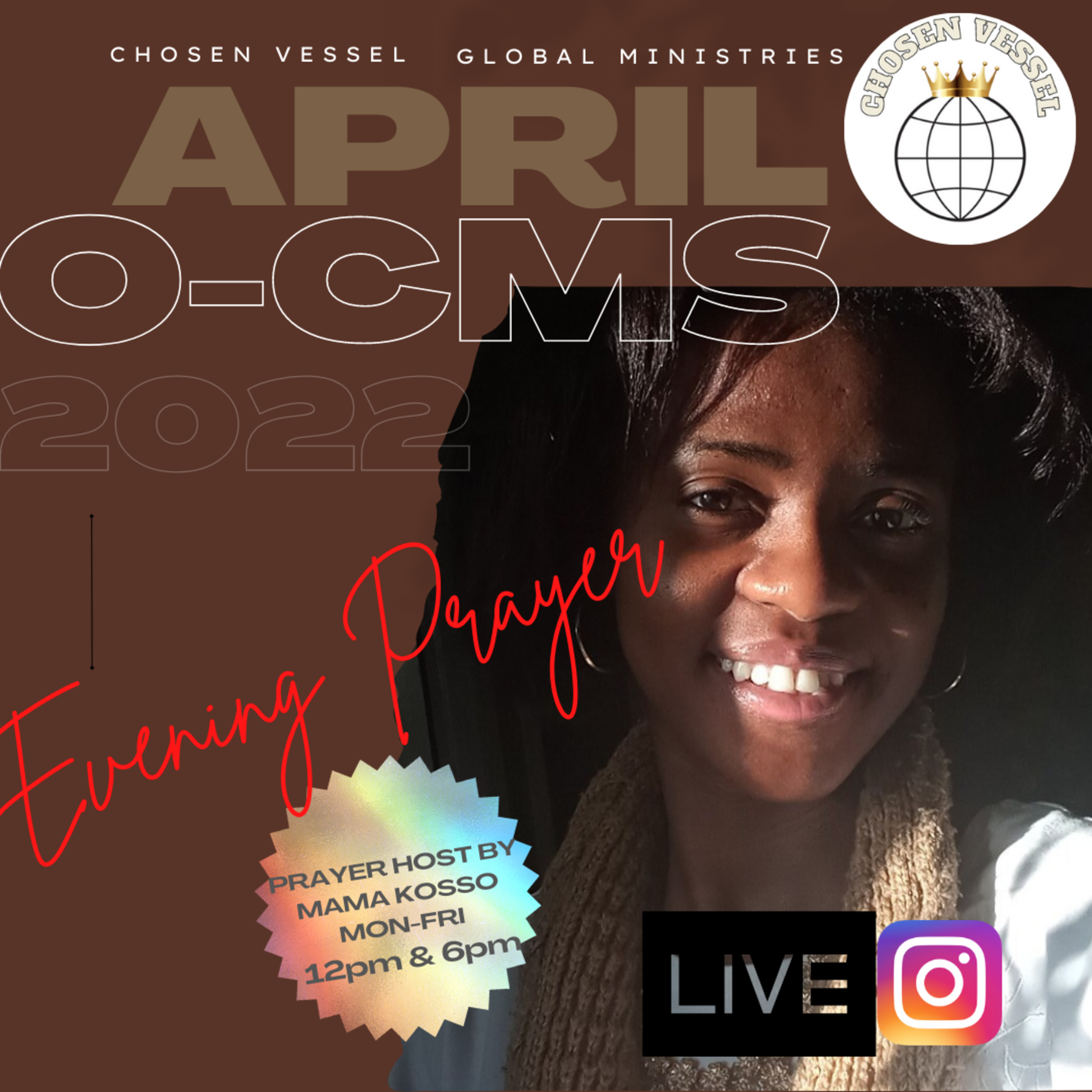 'Operation Change My Story' Evening Prayer episode artwork