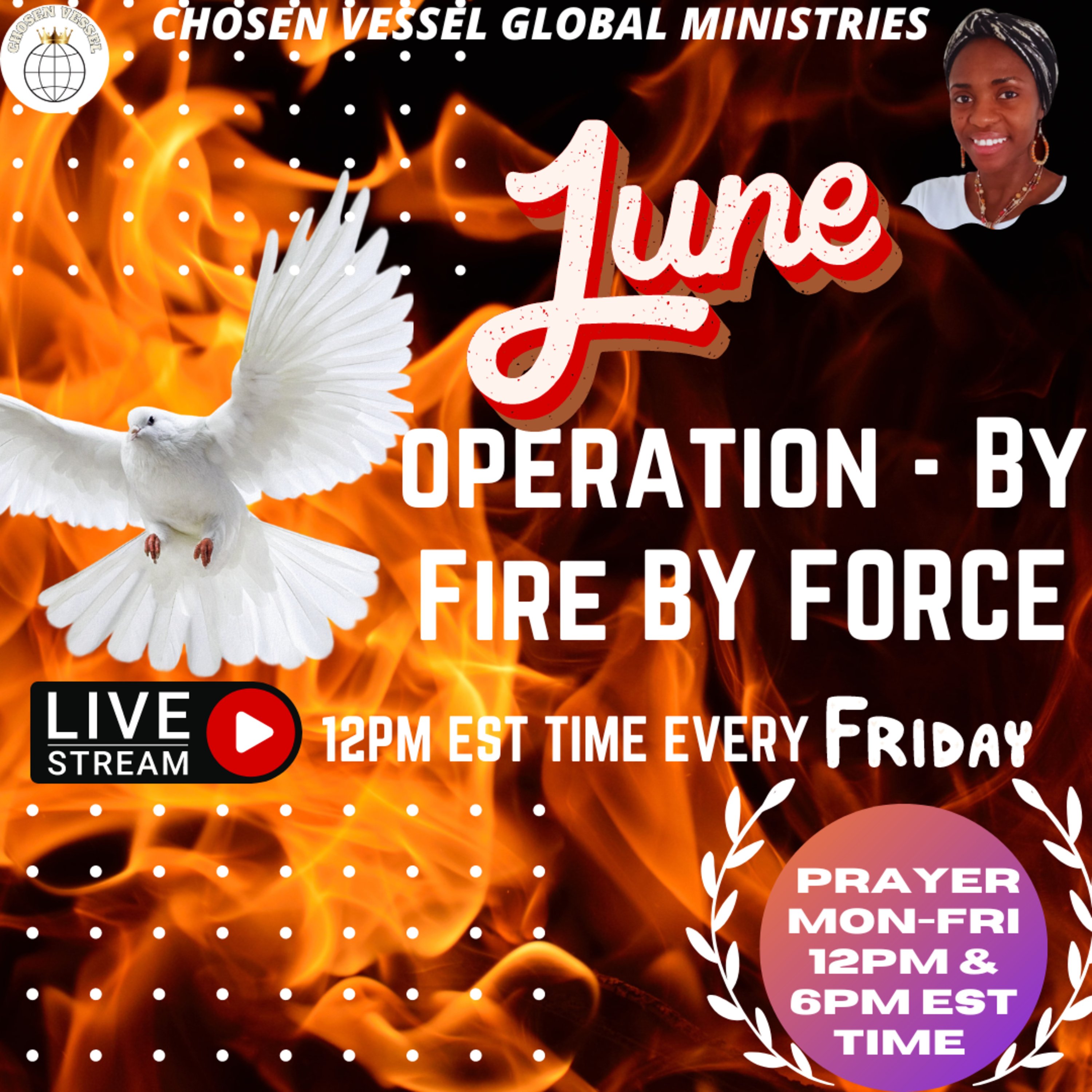 Operation By Fire By Force' Evening Prayer  episode artwork