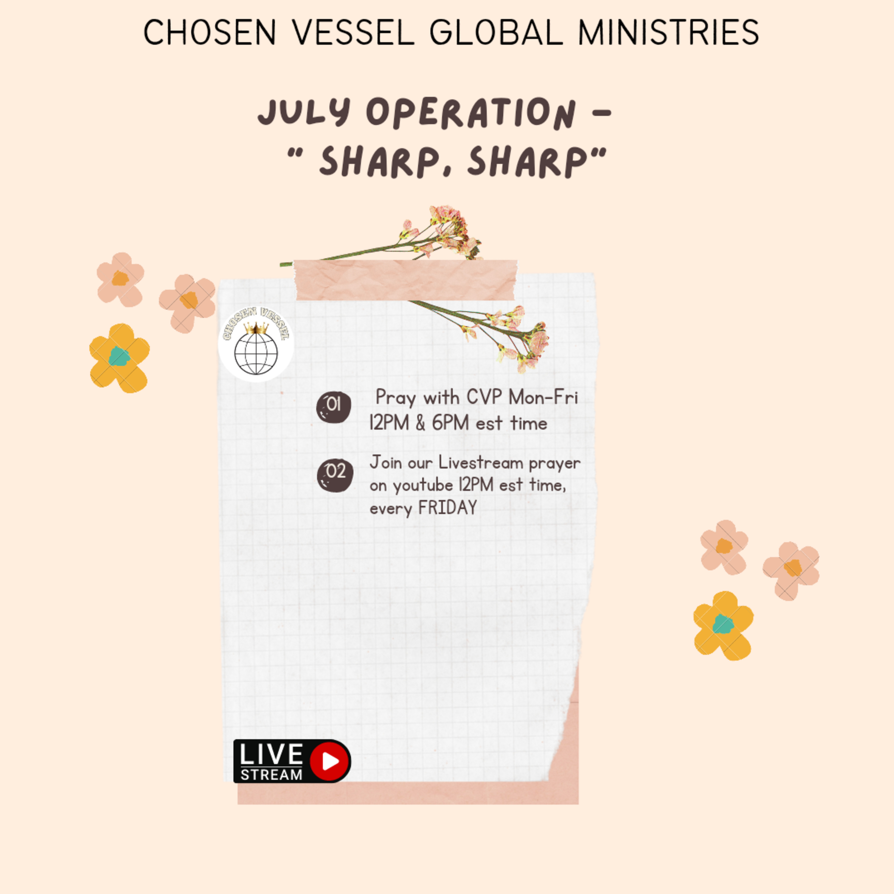 'Operation Sharp Sharp' Evening Prayer  episode artwork