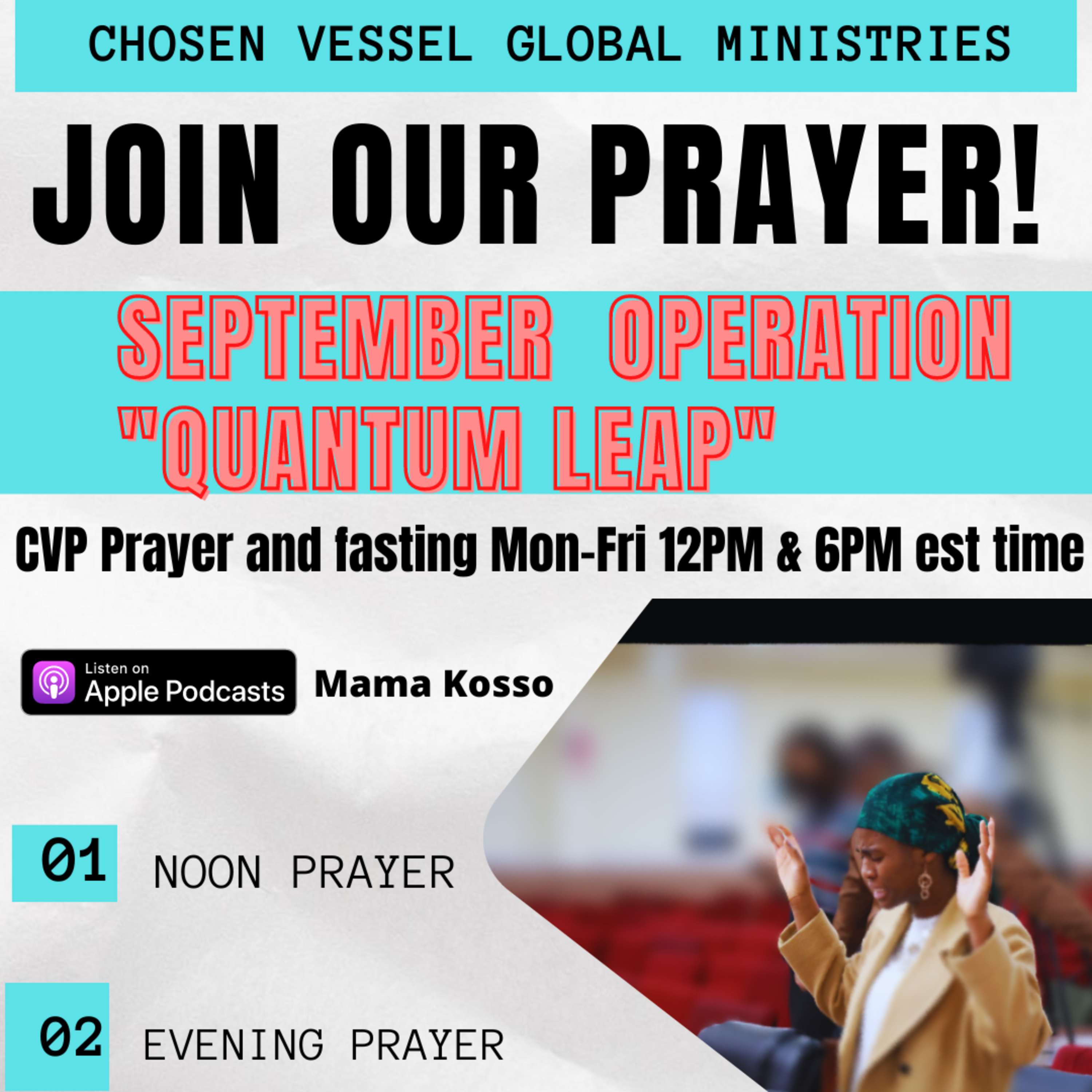 Operation Quantum Leap'Evening Prayer  episode artwork