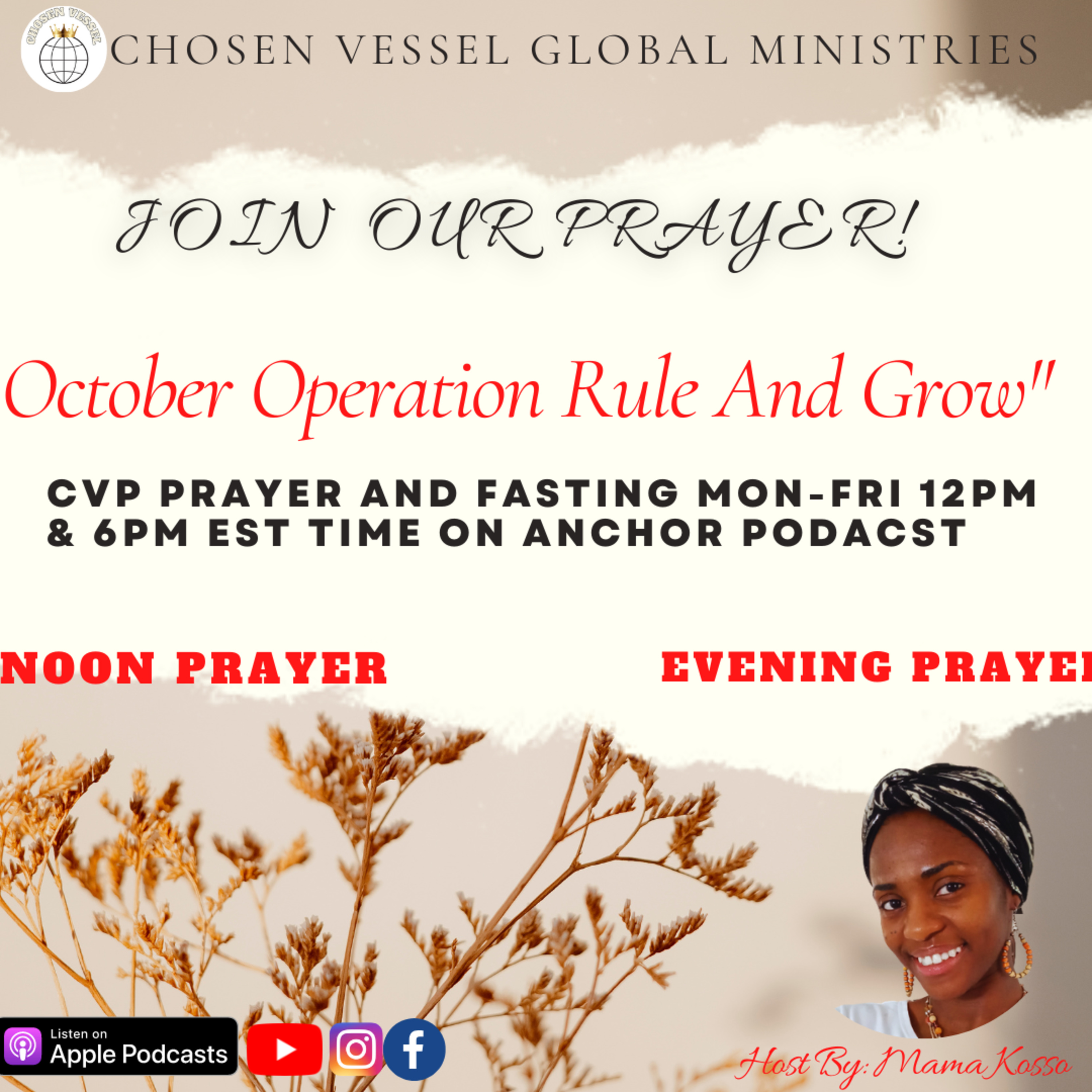 Operation Rule & Grow Evening Prayer  episode artwork