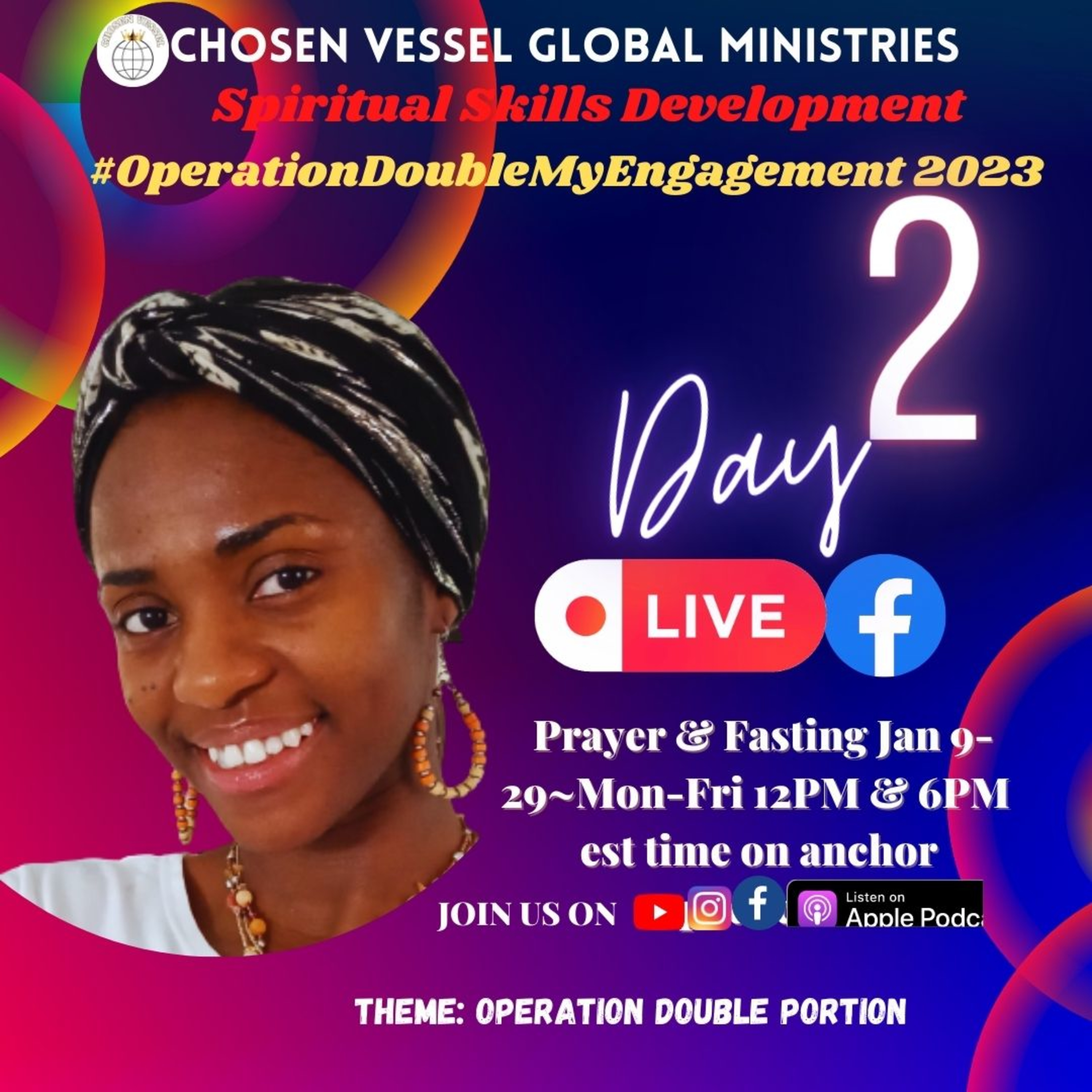 Operation Double Portion-Evening Prayer  episode artwork