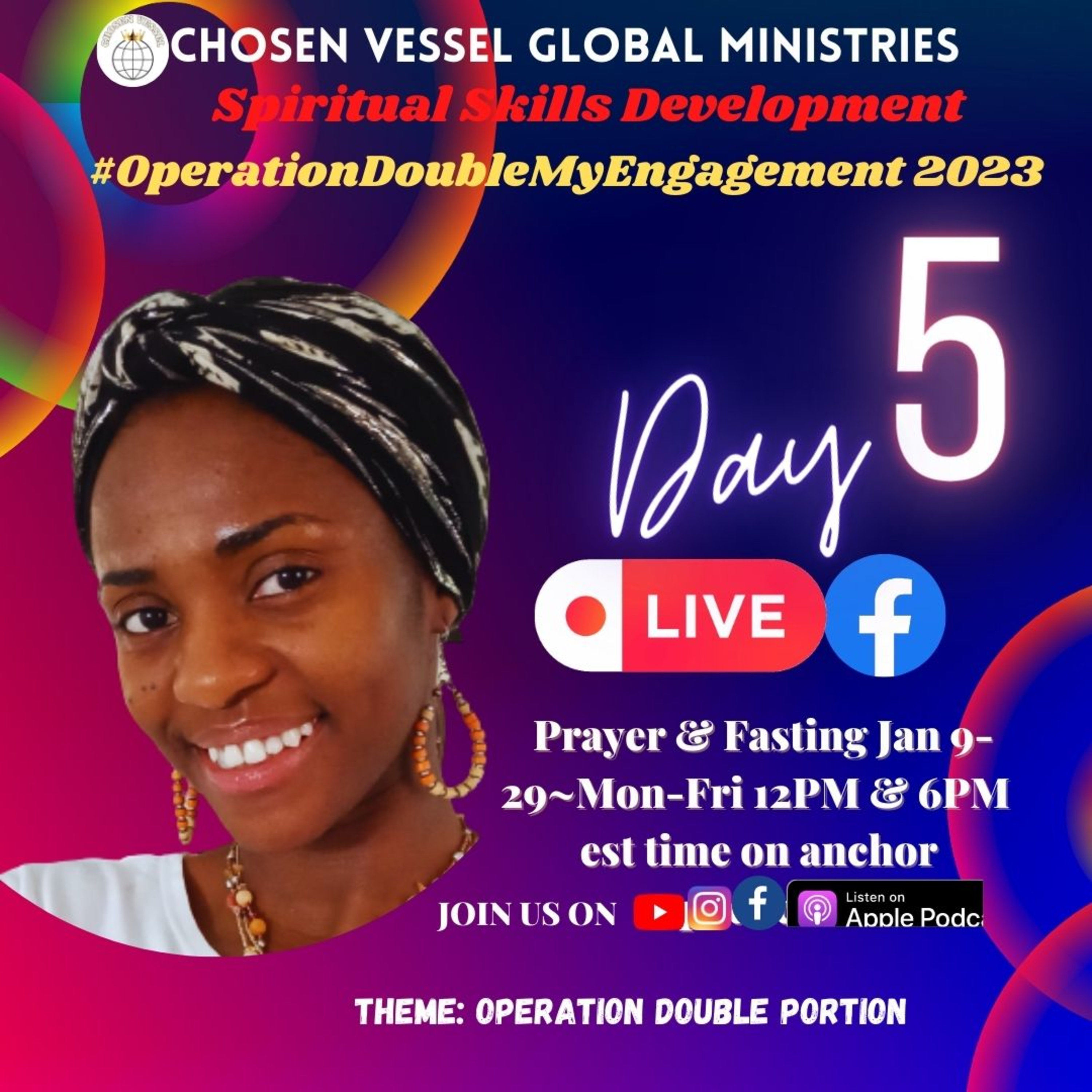 Operation Double Portion-Noon Prayer  episode artwork