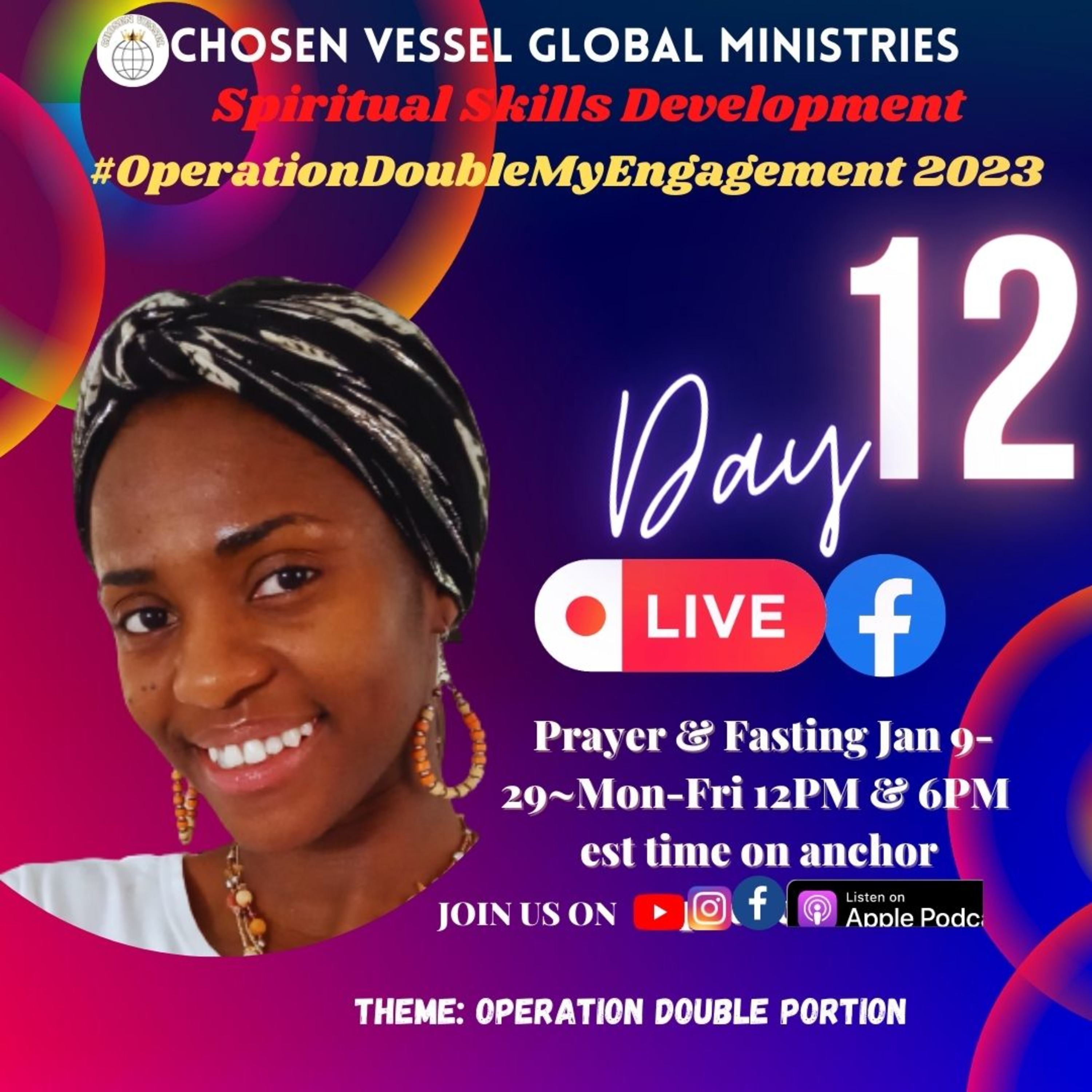 Operation Double Portion-Noon Prayer & Evening Prayer  episode artwork