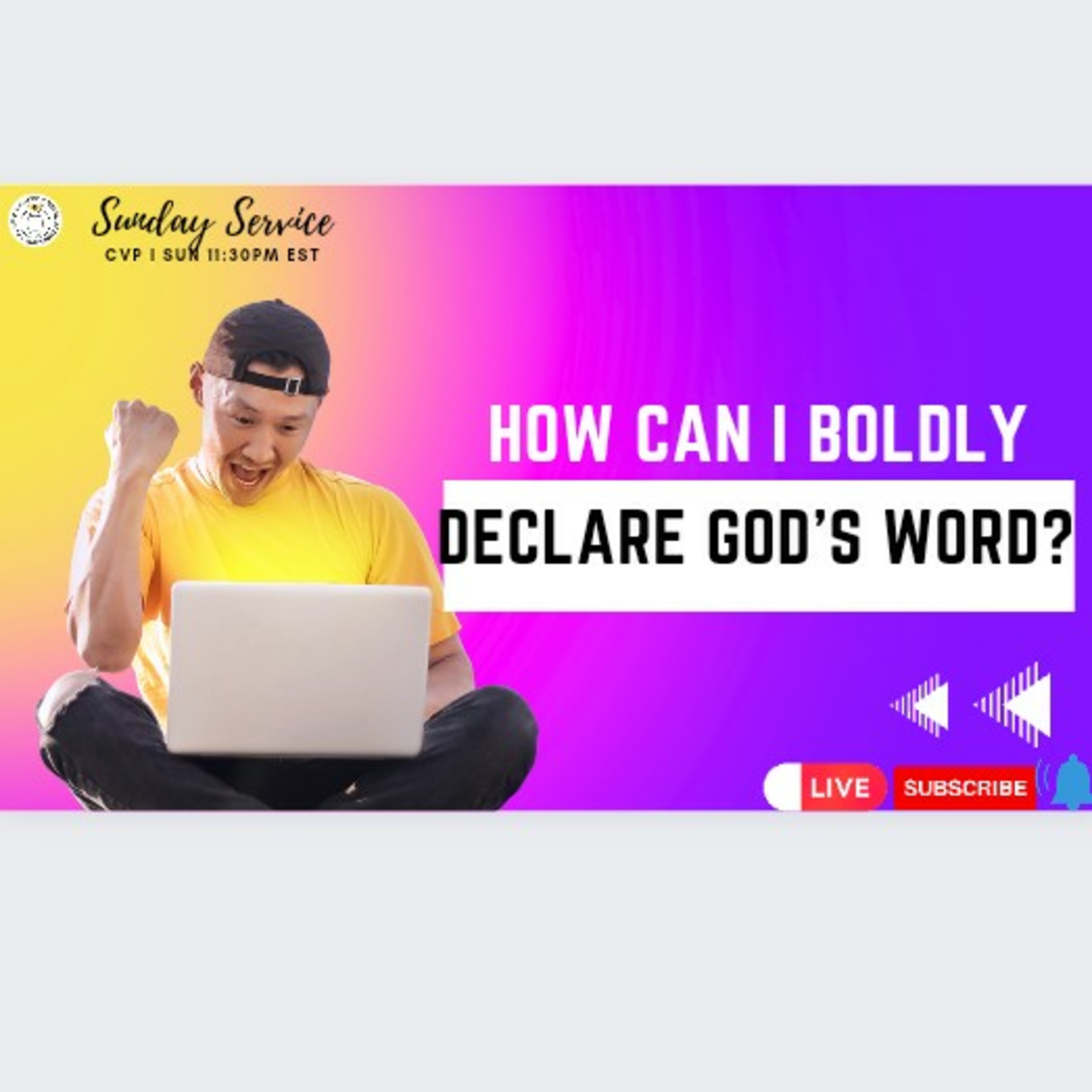 February 2024 Sunday Service How can I speak God's word boldly 