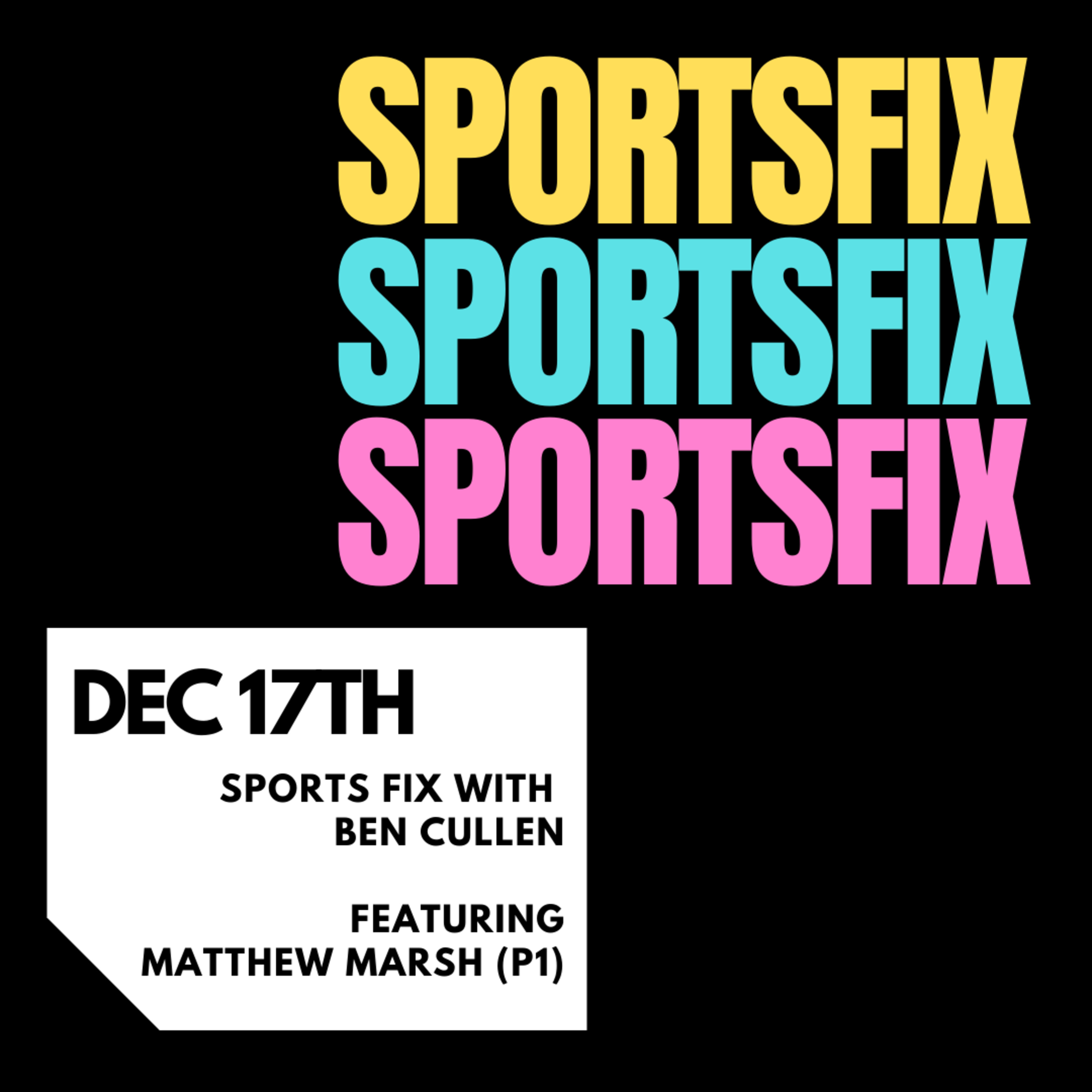 RTHK SPORTSFIX with Ben Cullen