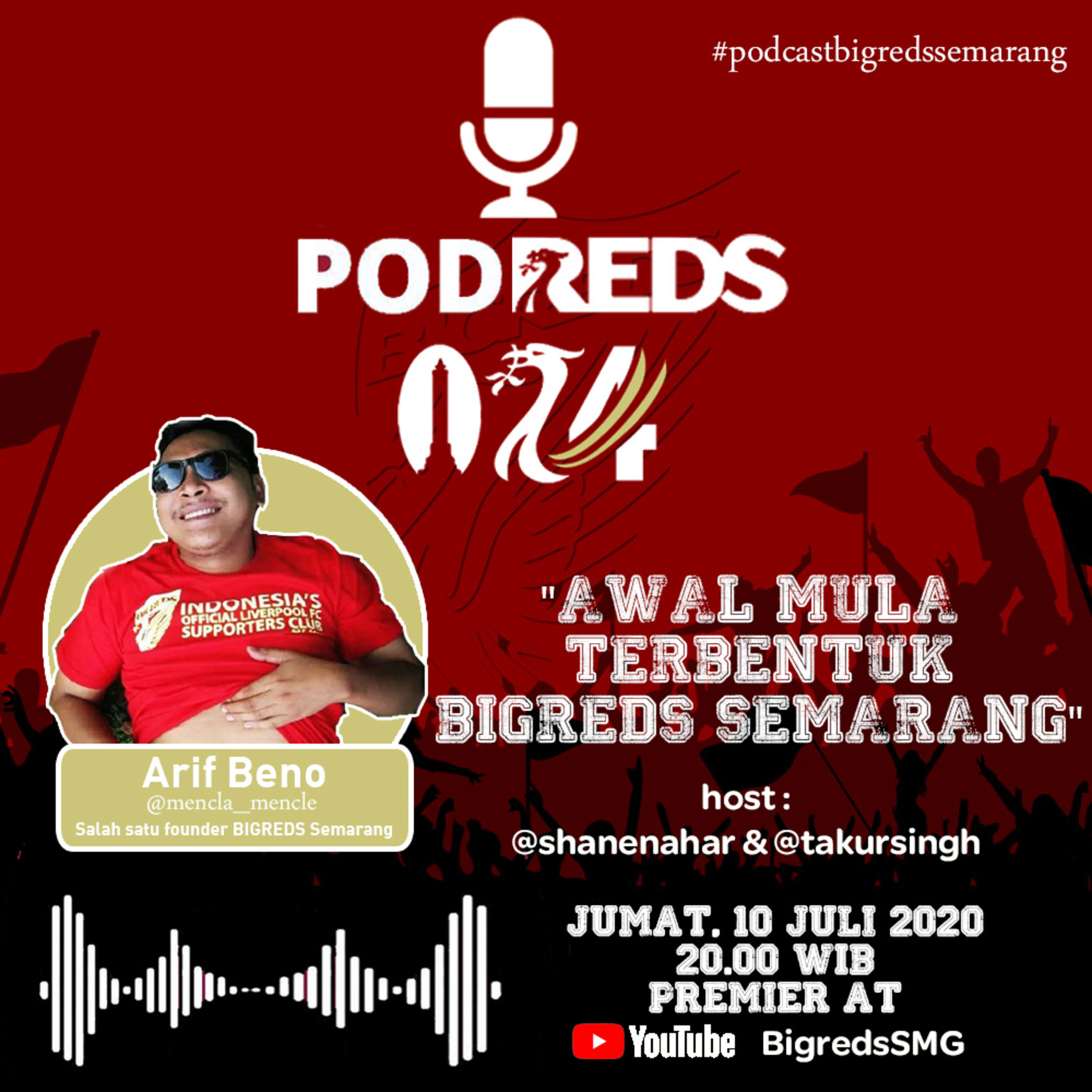 #Podreds024 - Episode 1 (Awal Mula Bigreds Semarang) episode artwork