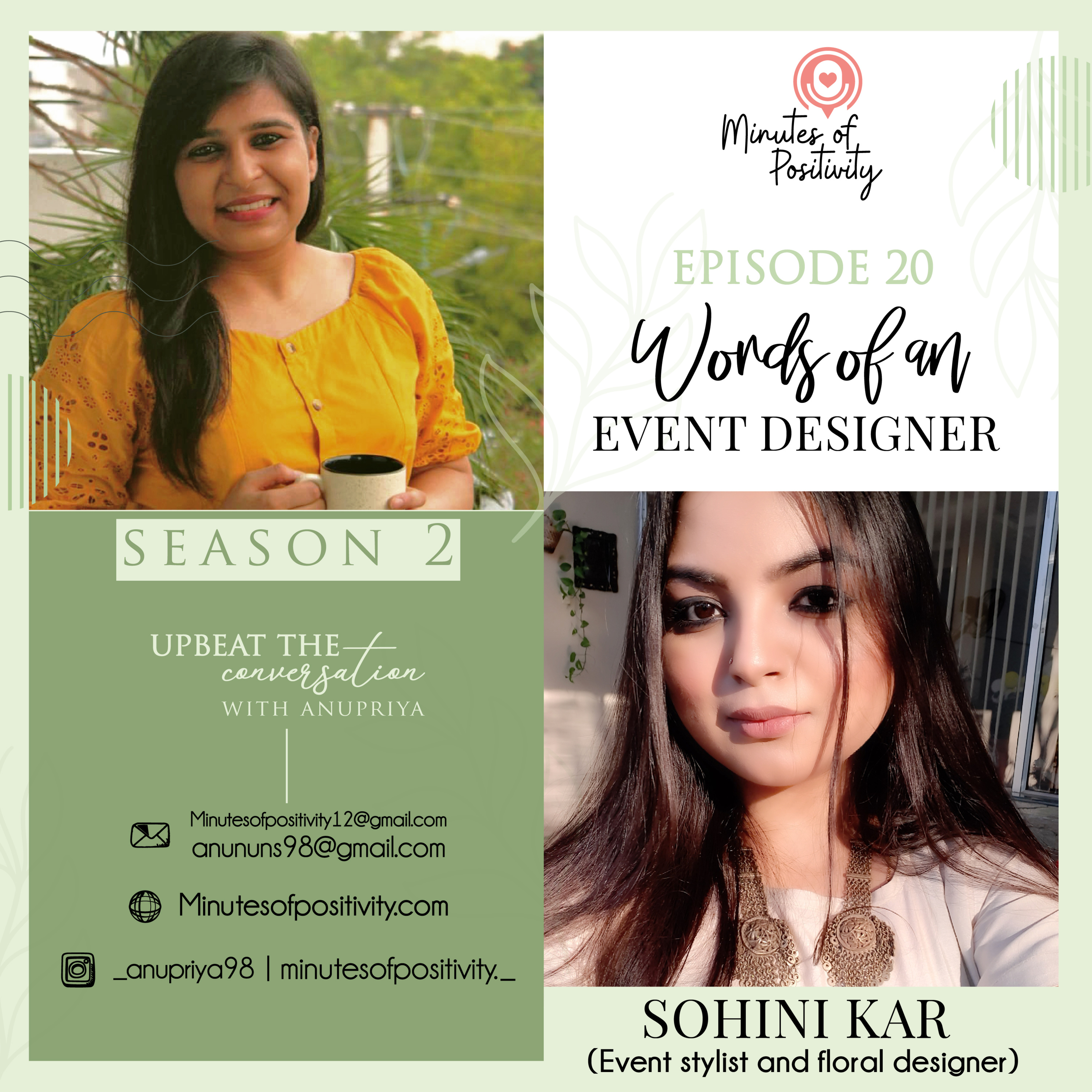 Upbeat the Conversation with Anupriya