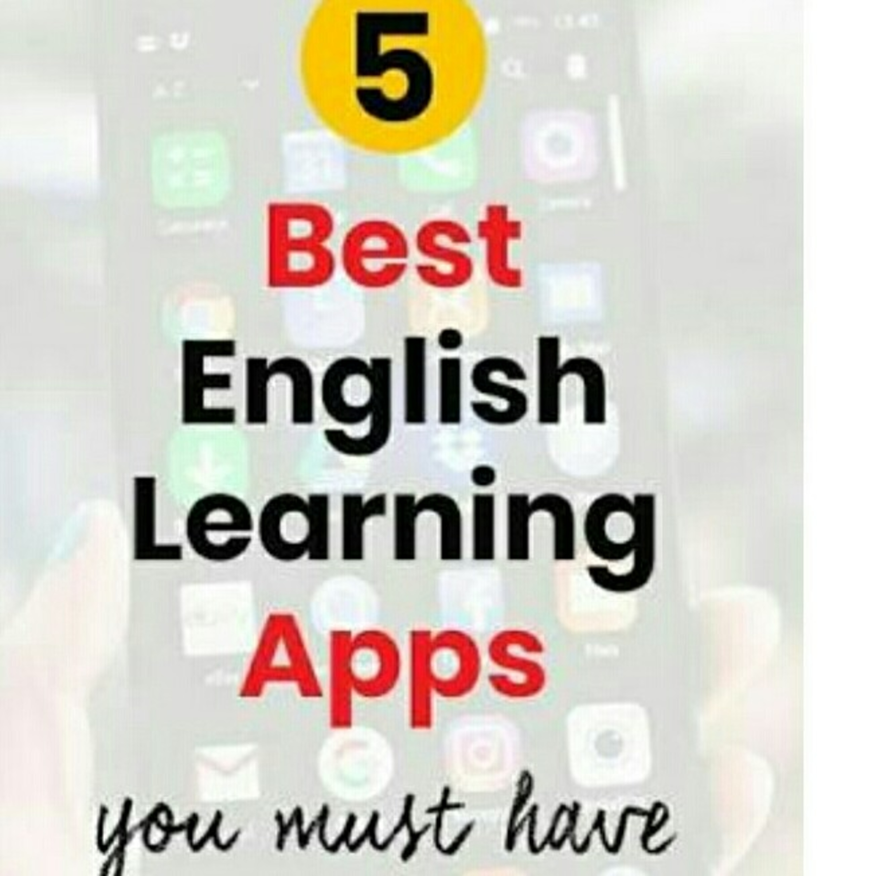 5 Useful🤓 Apps For English 🙌Talks.