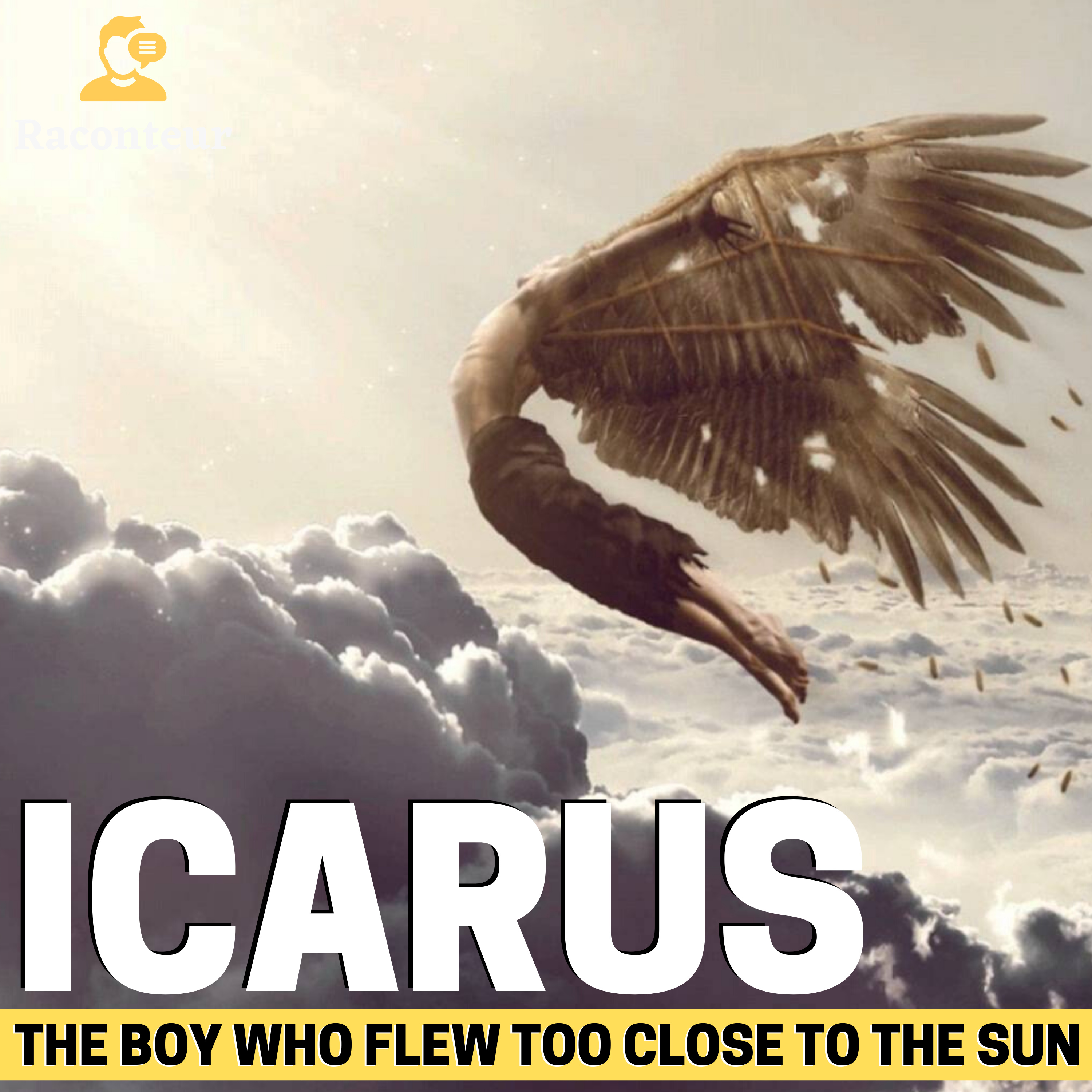 Icarus & Daedalus - The Boy Who Flew Too Close To The Sun. Great Stories from History & Mythology