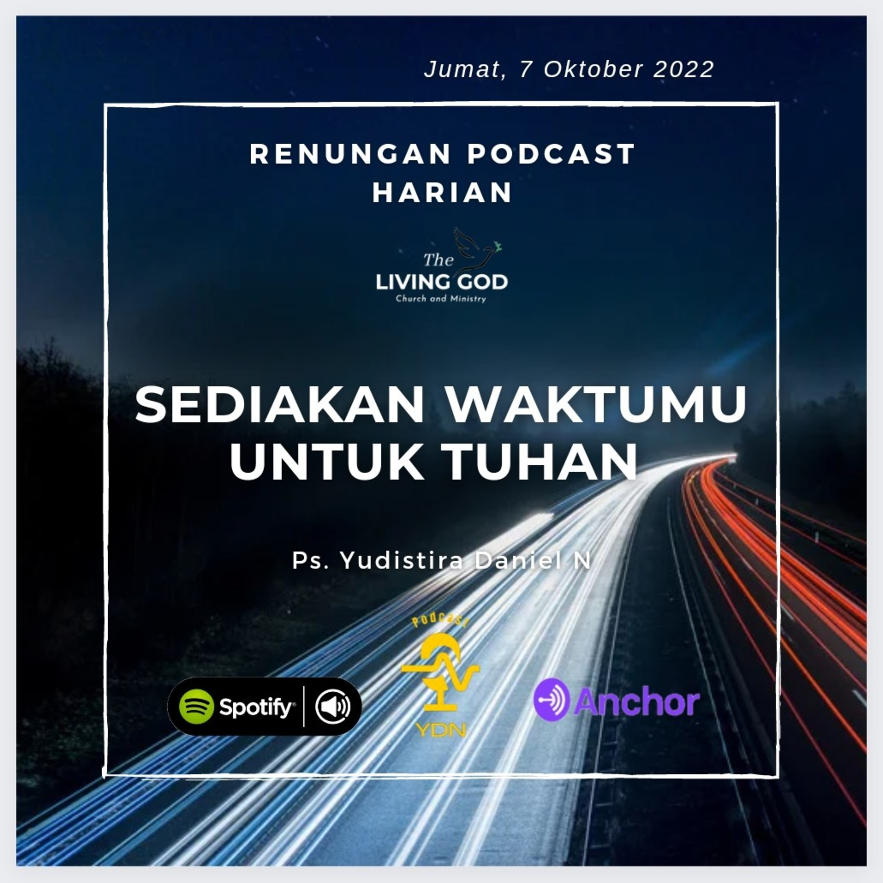 SEDIAKAN WAKTUMU UNTUK TUHAN  episode artwork