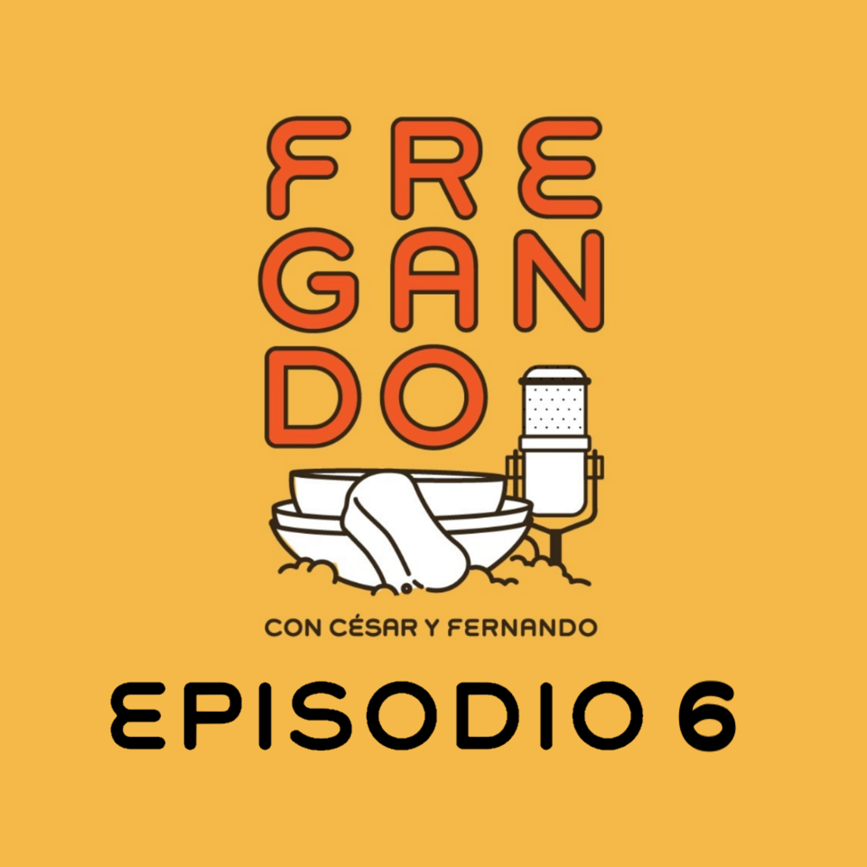Fregando con César y Fernando