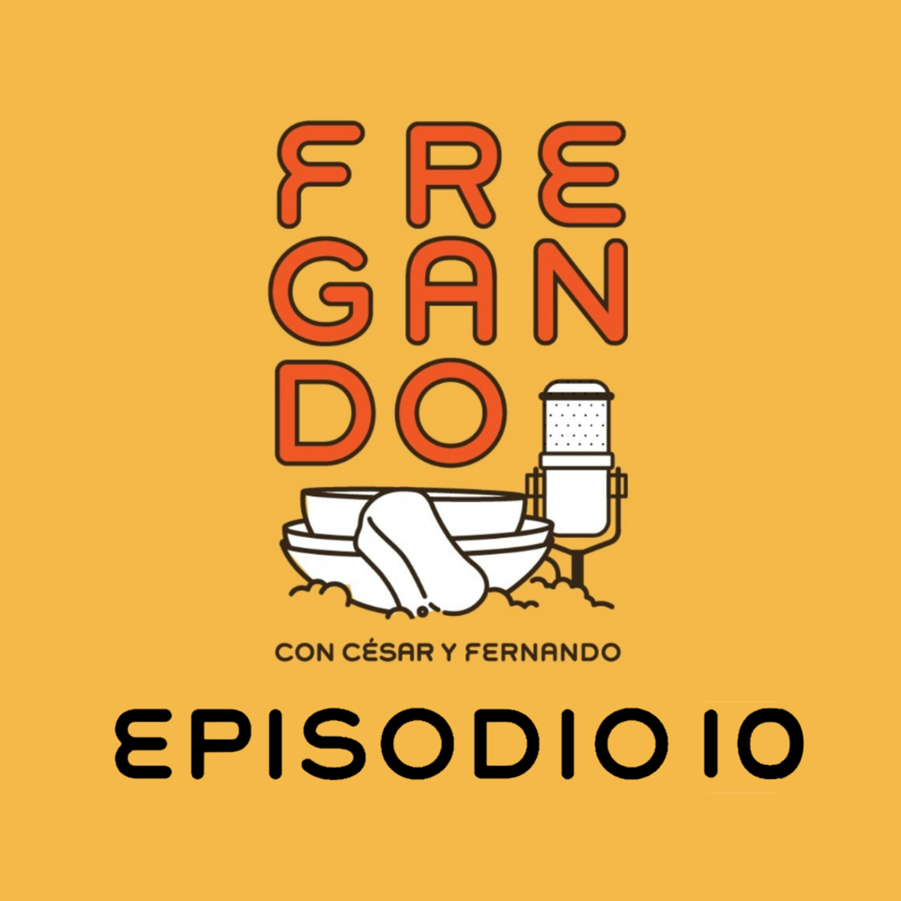 Fregando con César y Fernando