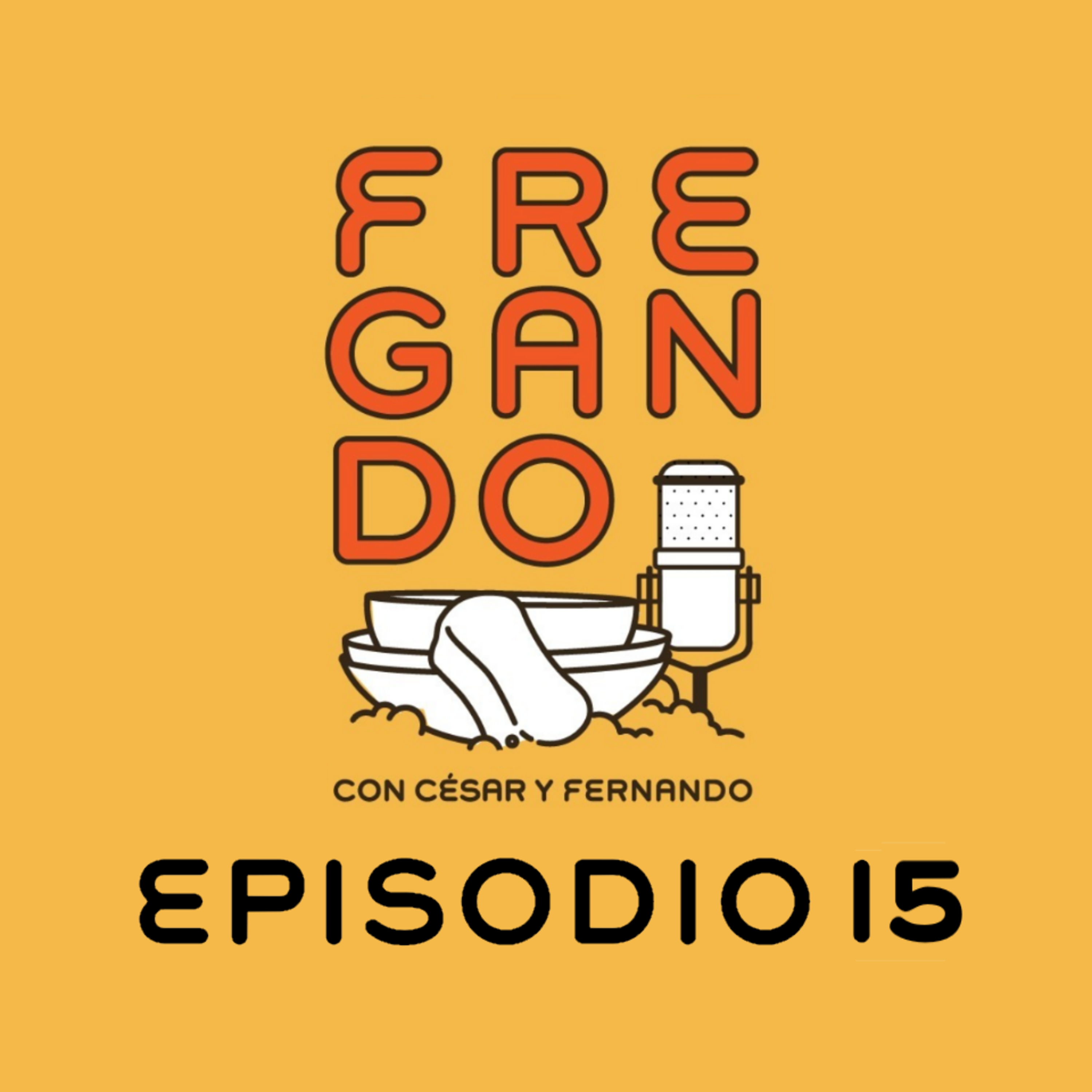Fregando con César y Fernando