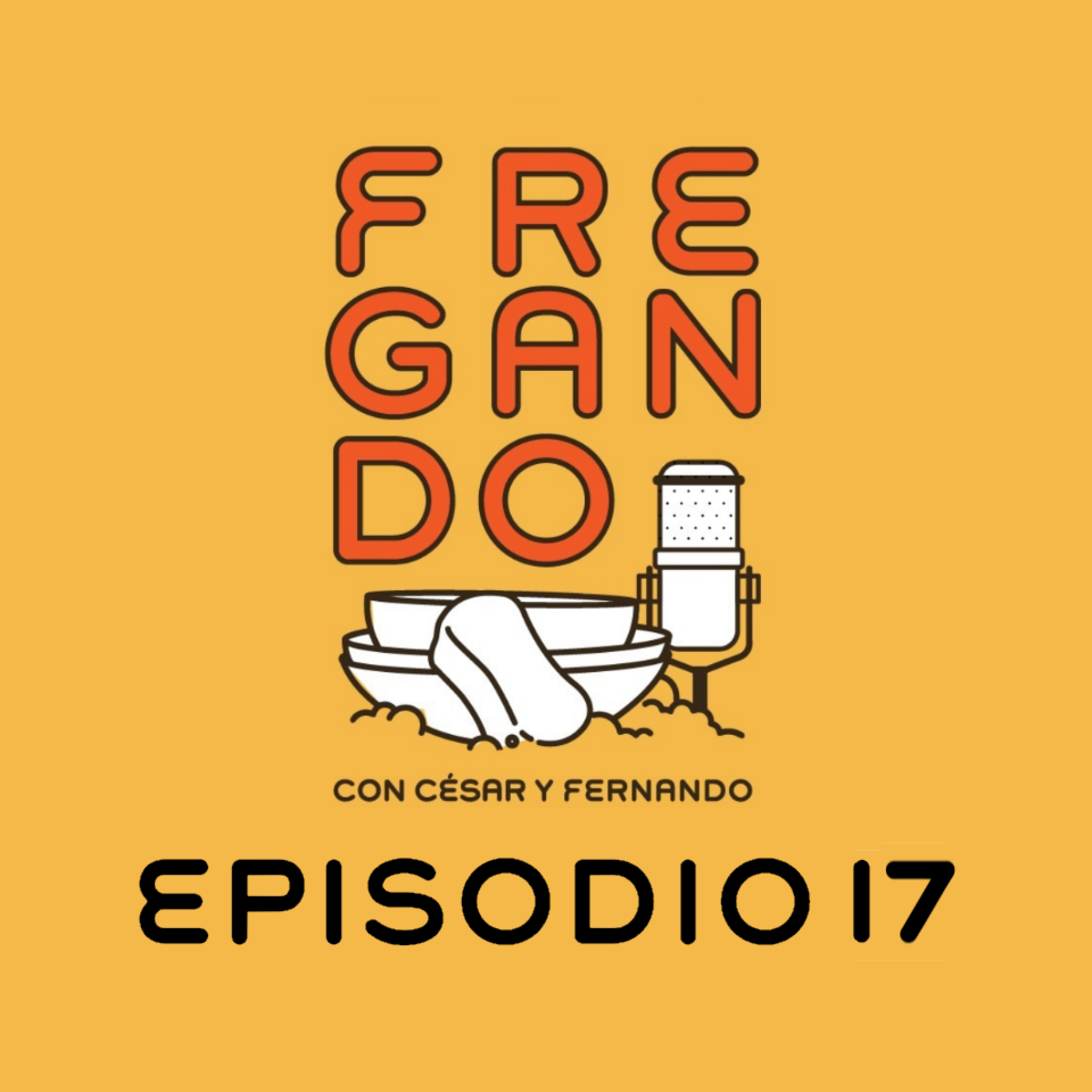 Fregando con César y Fernando