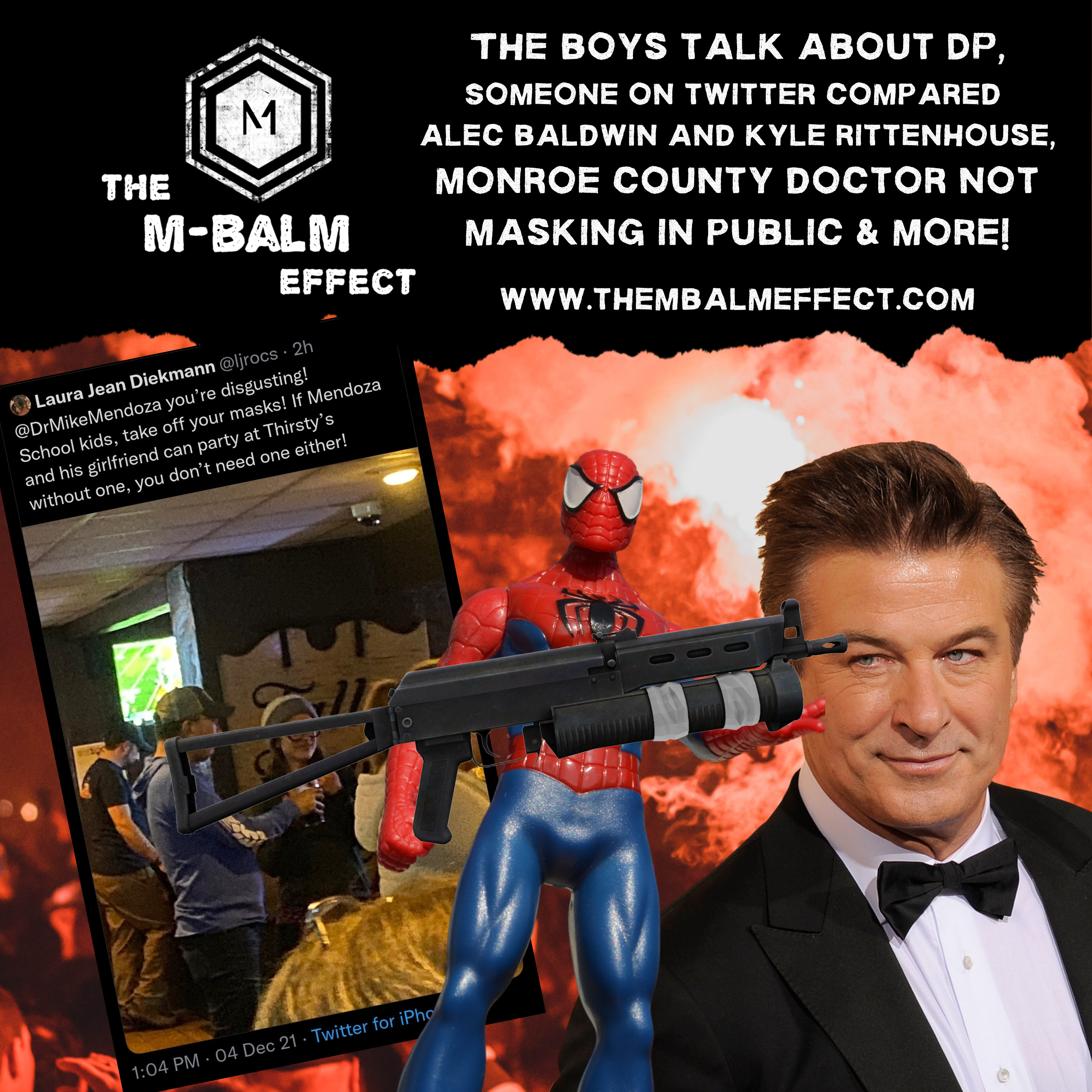 Monroe County's Dr. Mendoza Not Masking, Alec Baldwin Vs. Kyle Rittenhouse & More! 12/4/2021 episode artwork