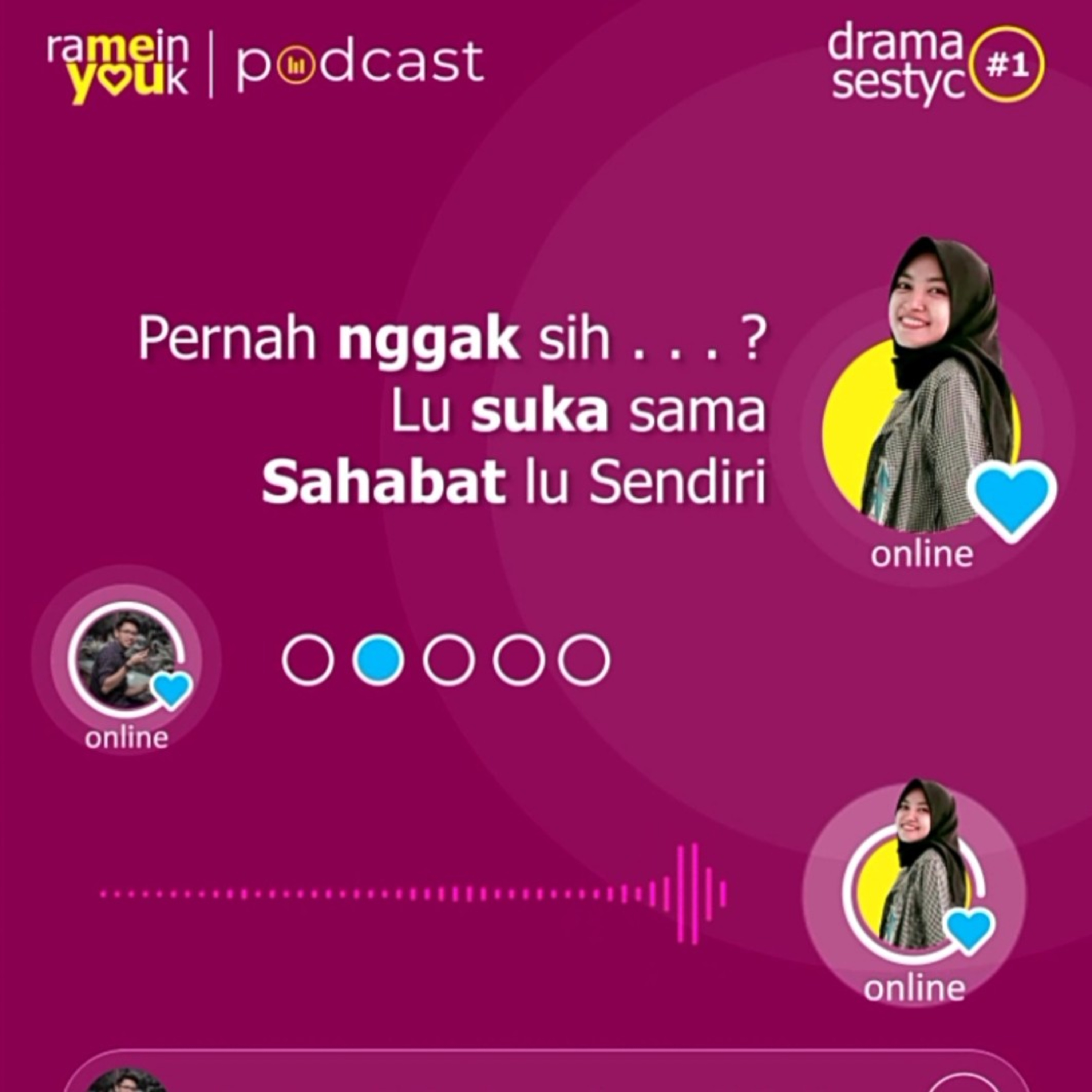 Kenapa harus jatuh cinta dengan sahabat sendiri  episode artwork