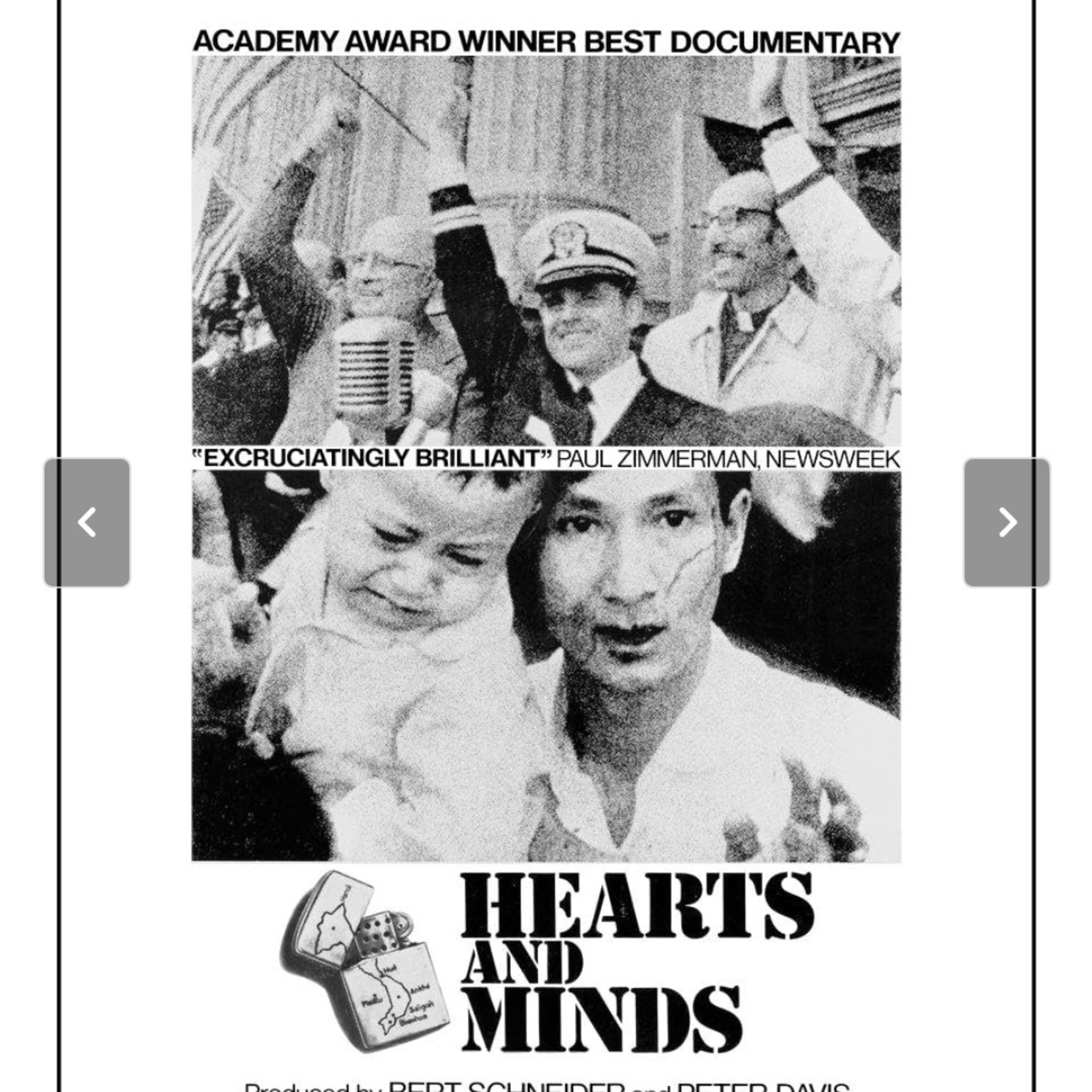 Hearts and Minds: Academy Award Winning Vietnam War Documentary