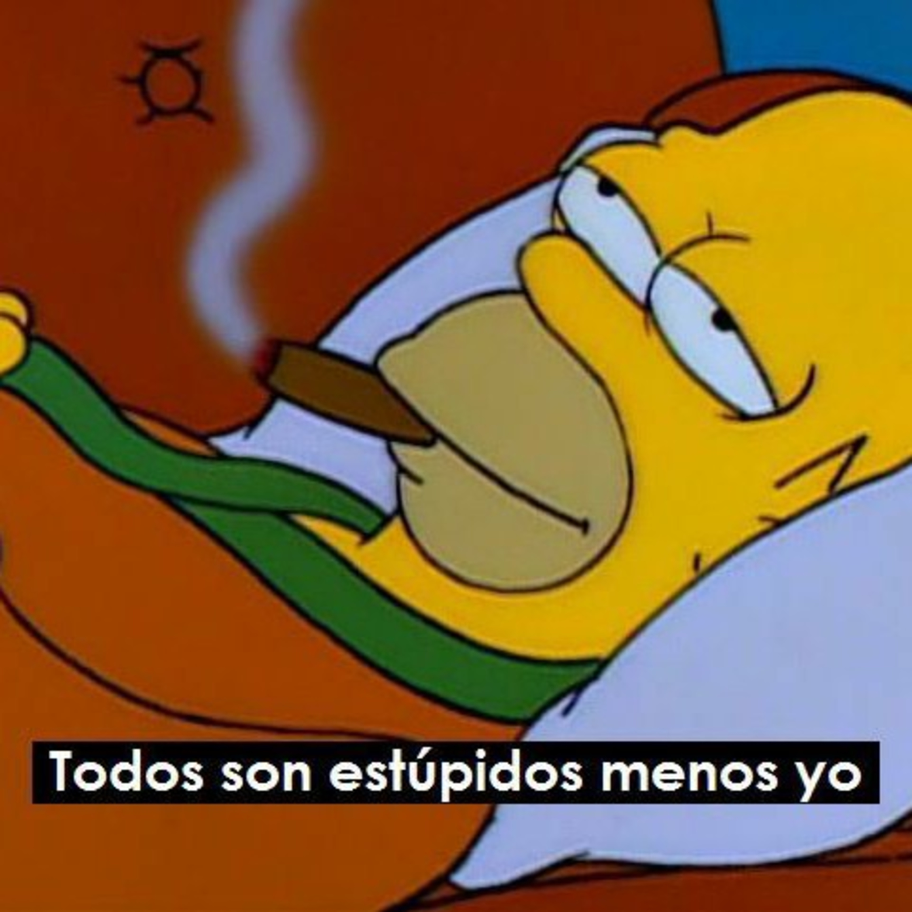 Hablando con la boca llena.