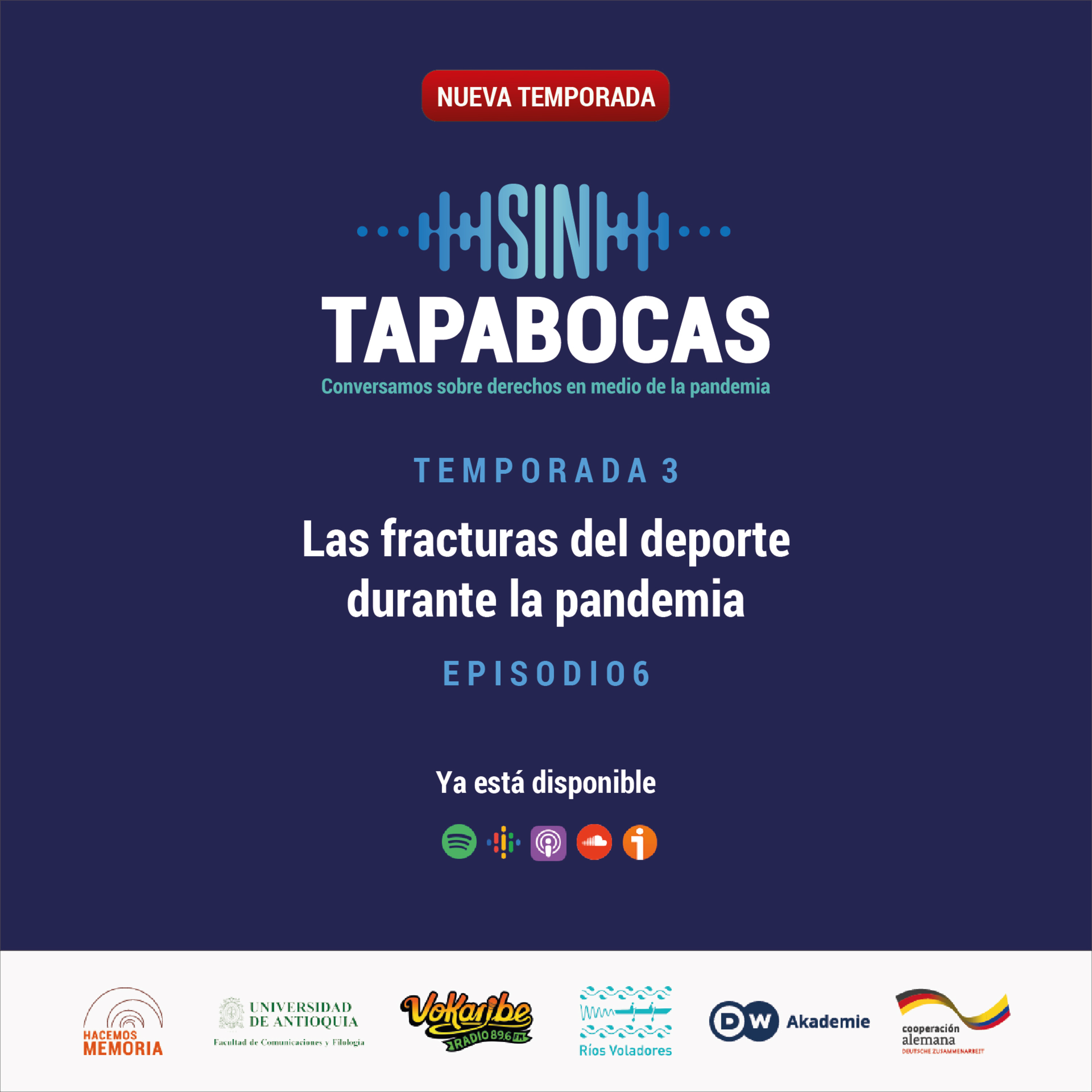 Las fracturas del deporte durante la pandemia episode artwork