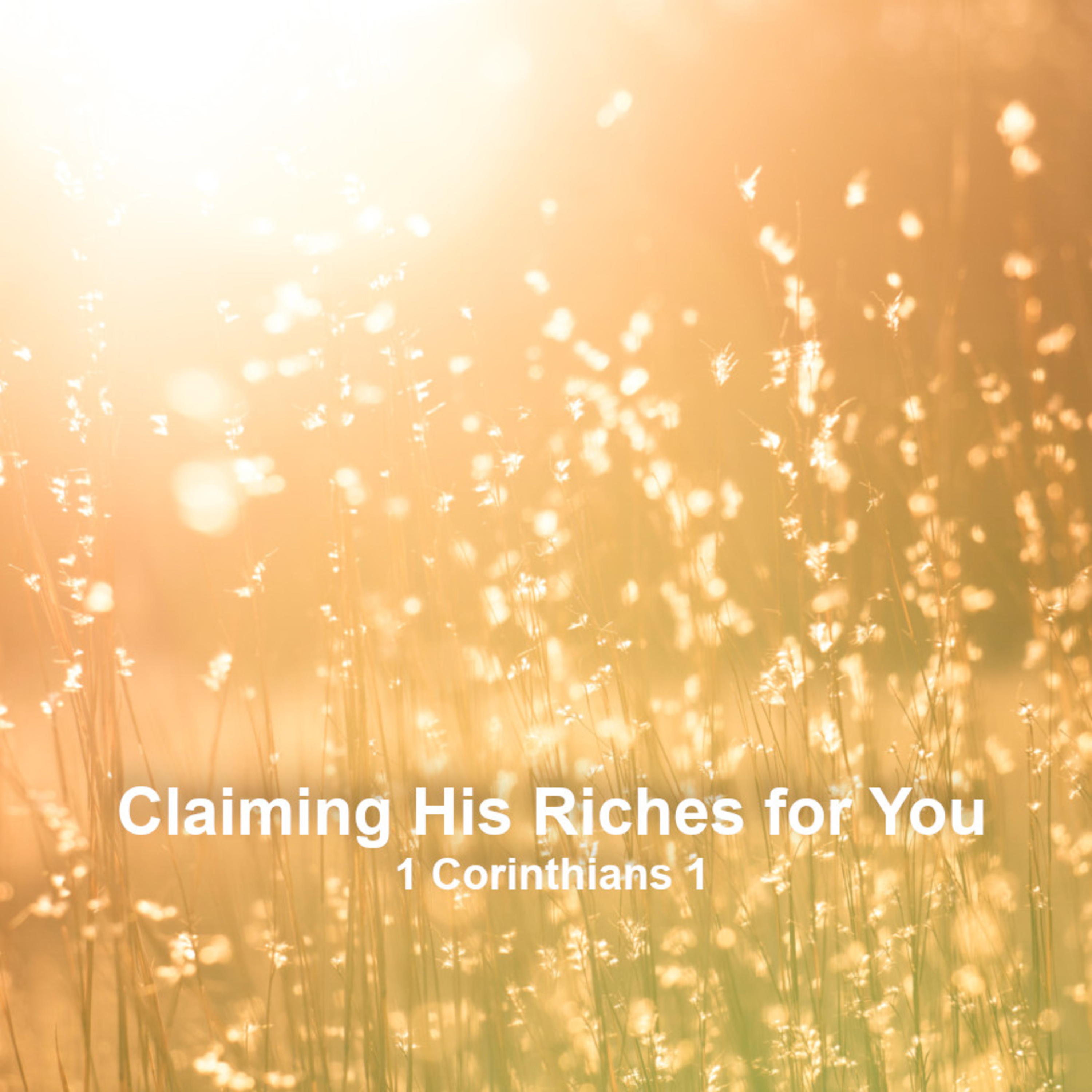 Claiming His Riches for You episode artwork