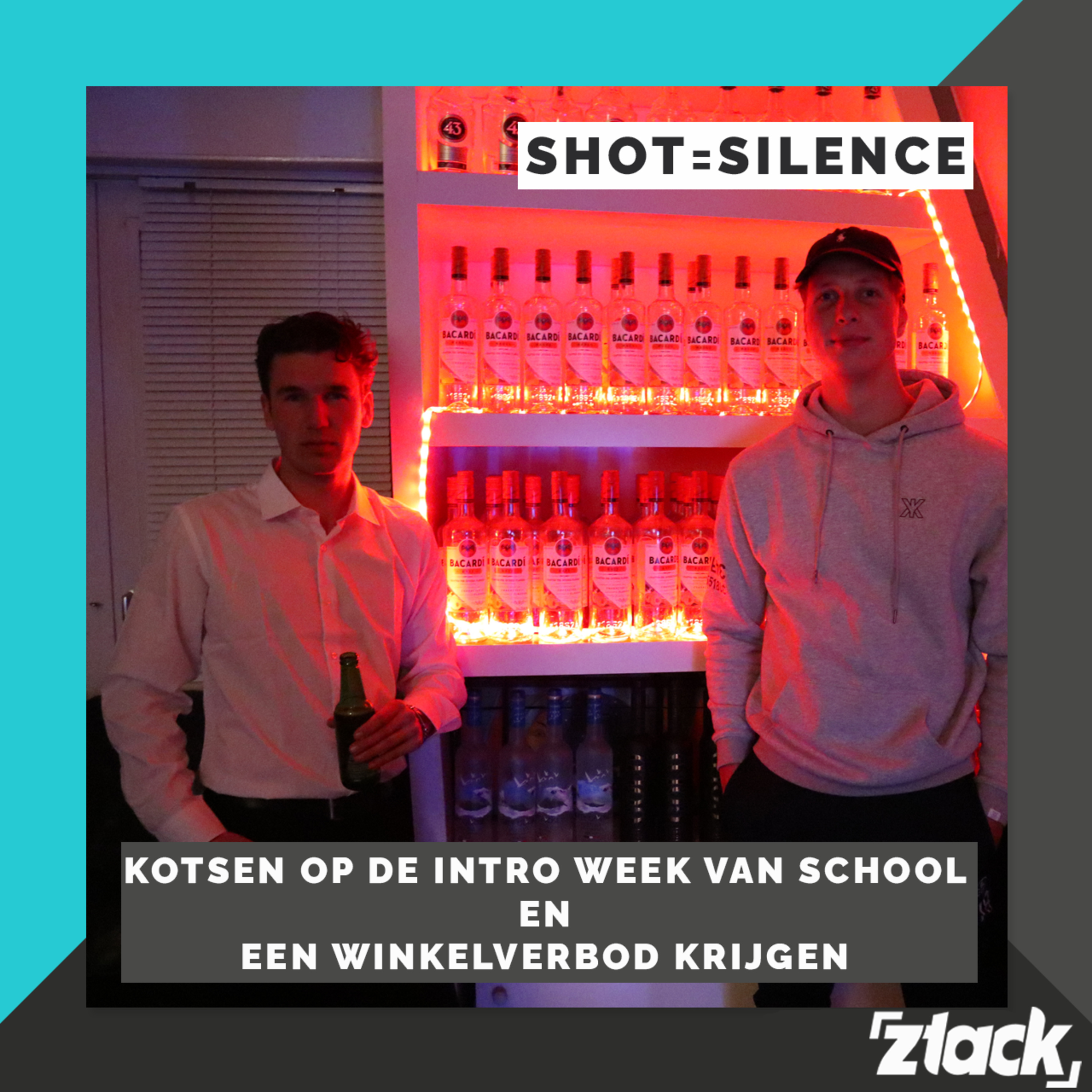 Shot=Silence | Kotsen op de intro week van je studie en een winkelverbod krijgen | Sven & Pascal  episode artwork