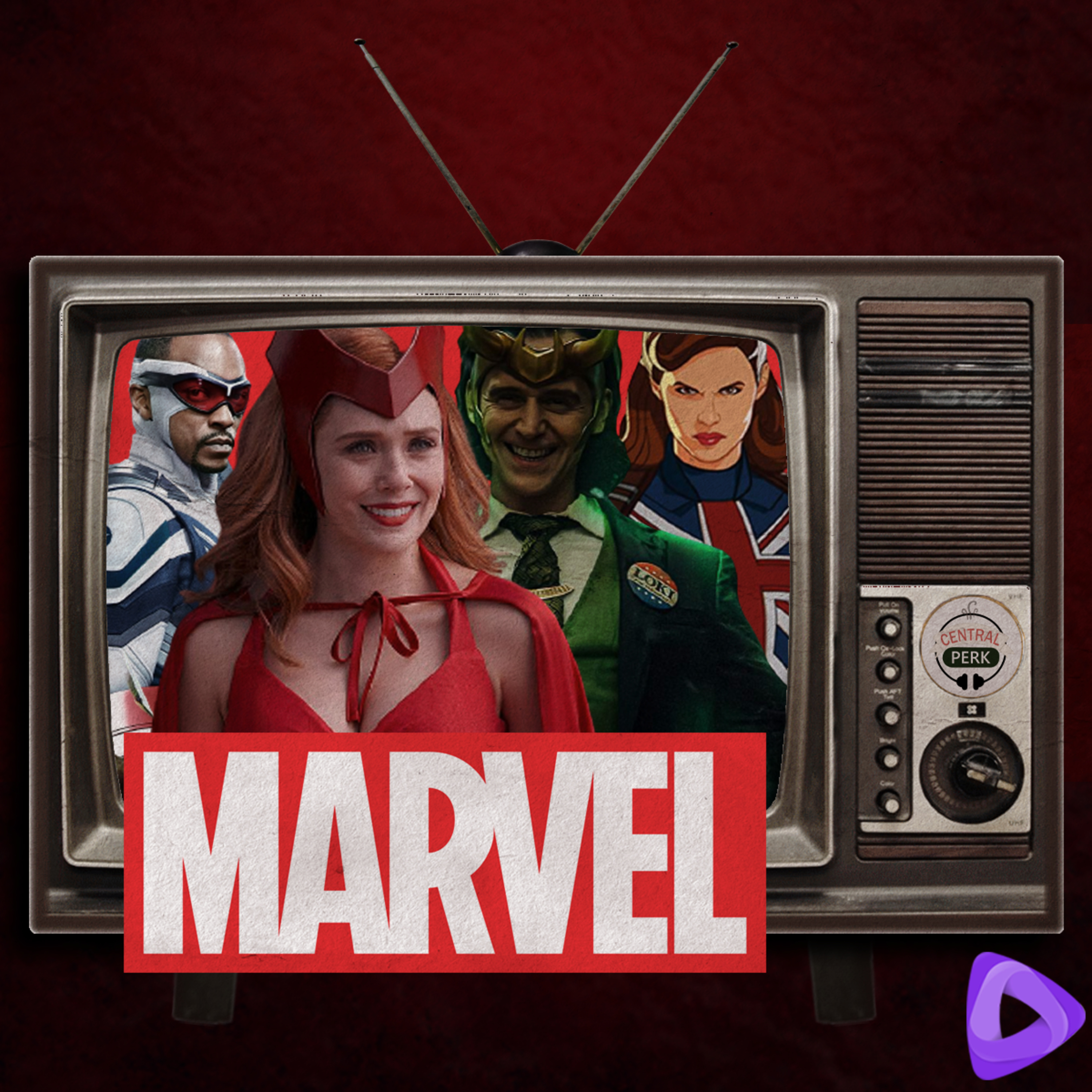 Especial Marvel: Loki, Falcão e o Soldado Invernal, What If... e WandaVision episode artwork